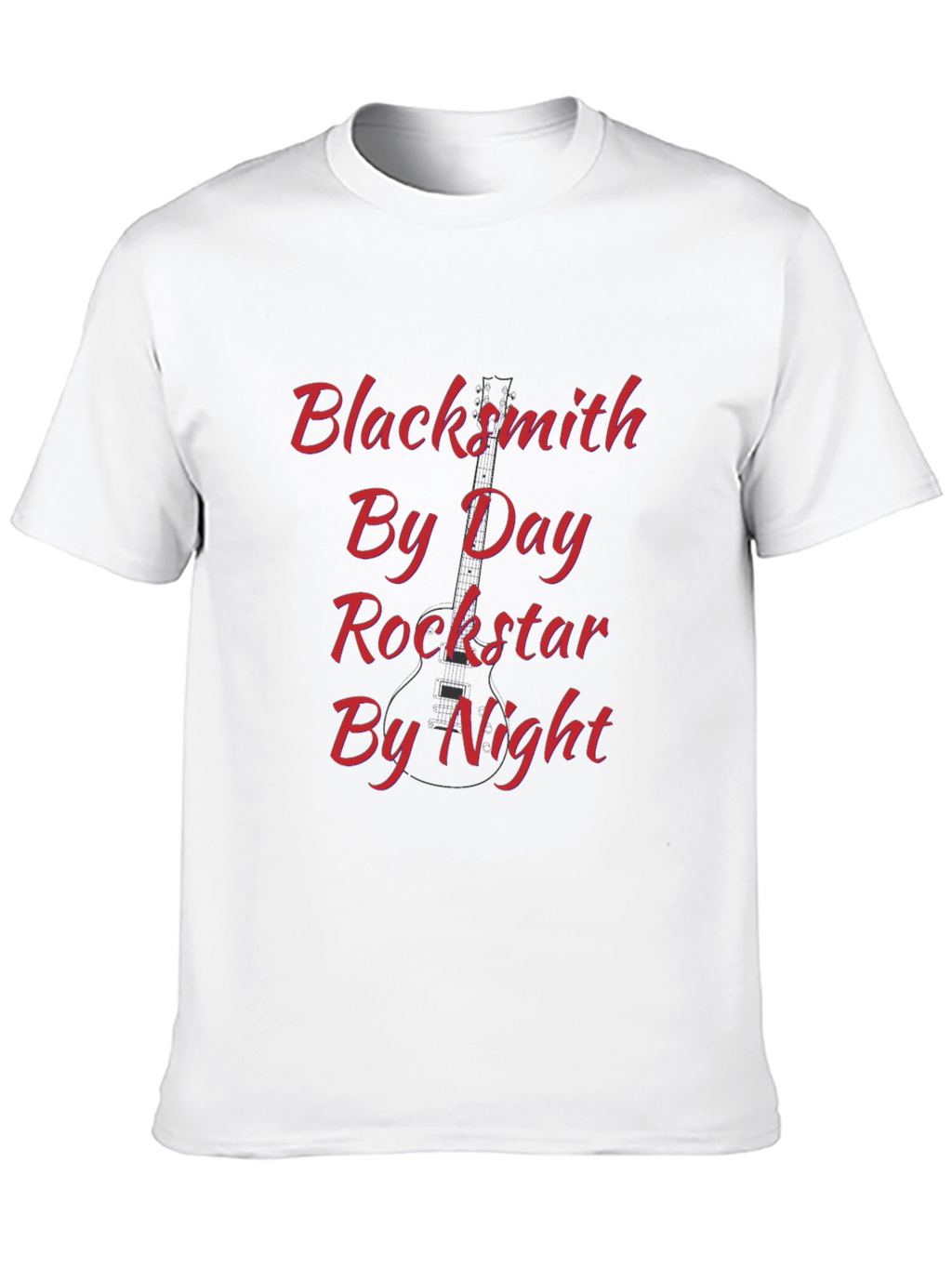 Blacksmith By Day Rockstar By Night Graphic T-Shirt