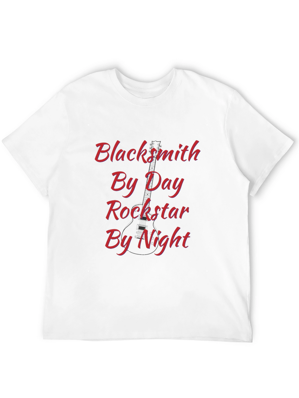 Blacksmith By Day Rockstar By Night Graphic T-Shirt