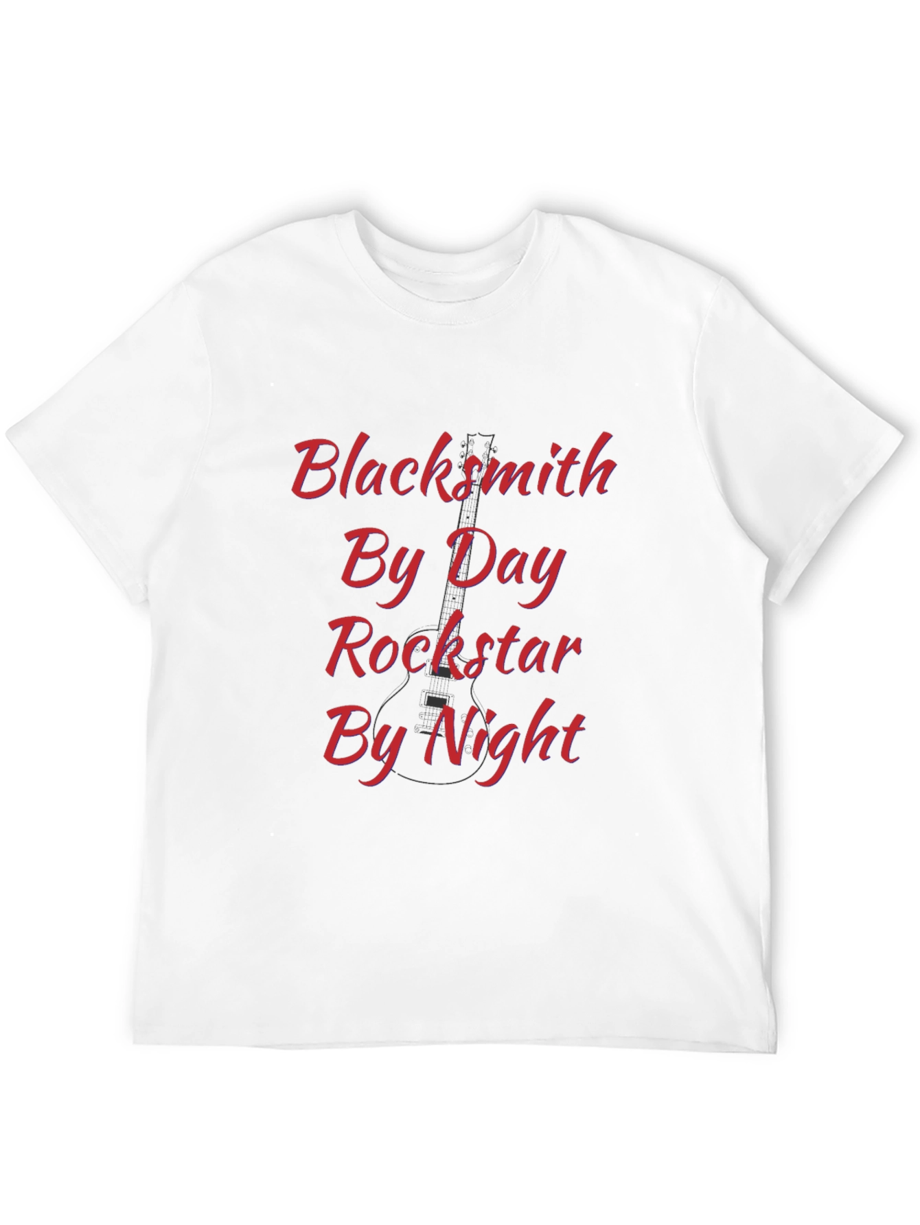 Blacksmith By Day Rockstar By Night Graphic T-Shirt
