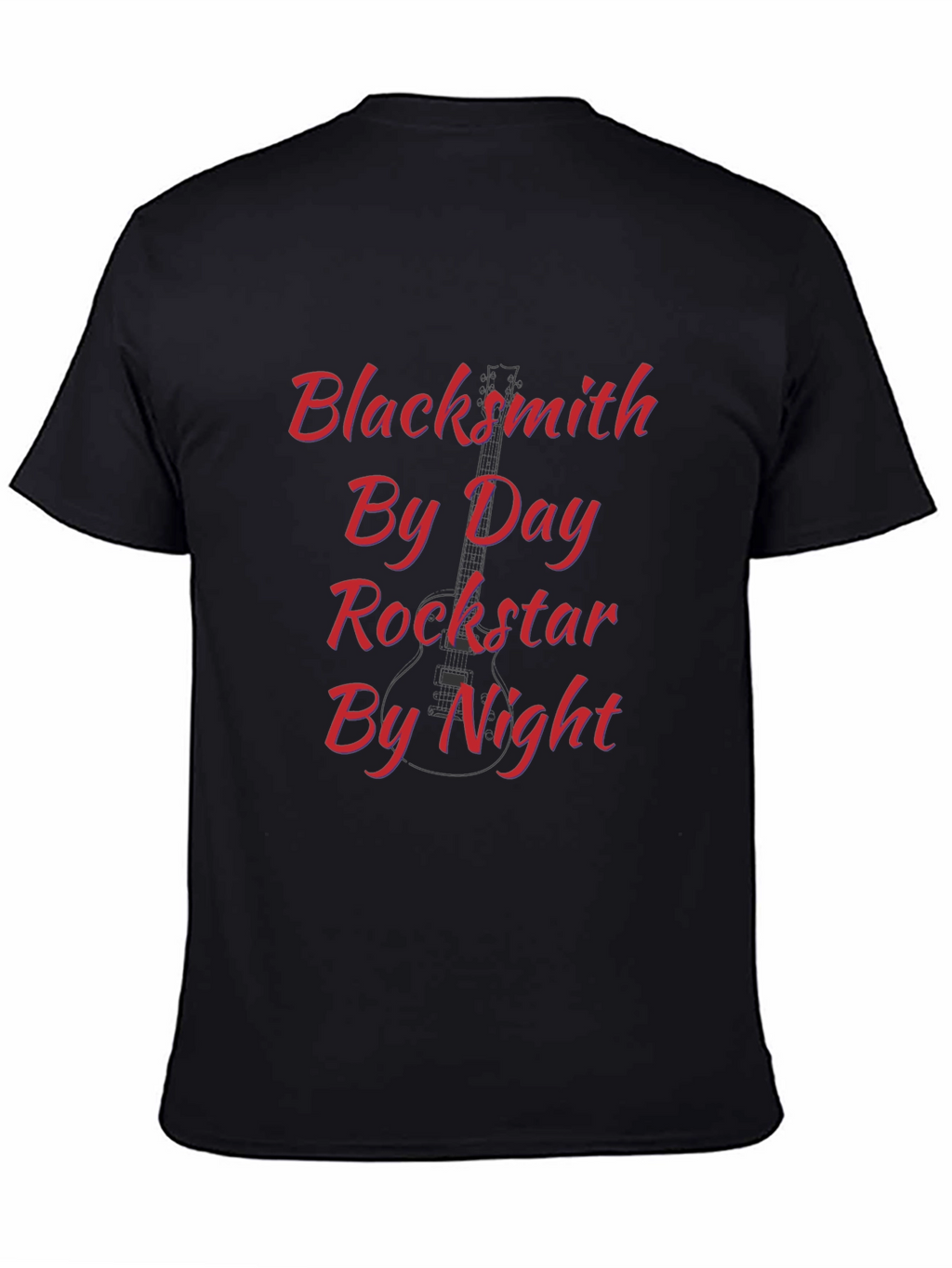 Blacksmith By Day Rockstar By Night Graphic T-Shirt