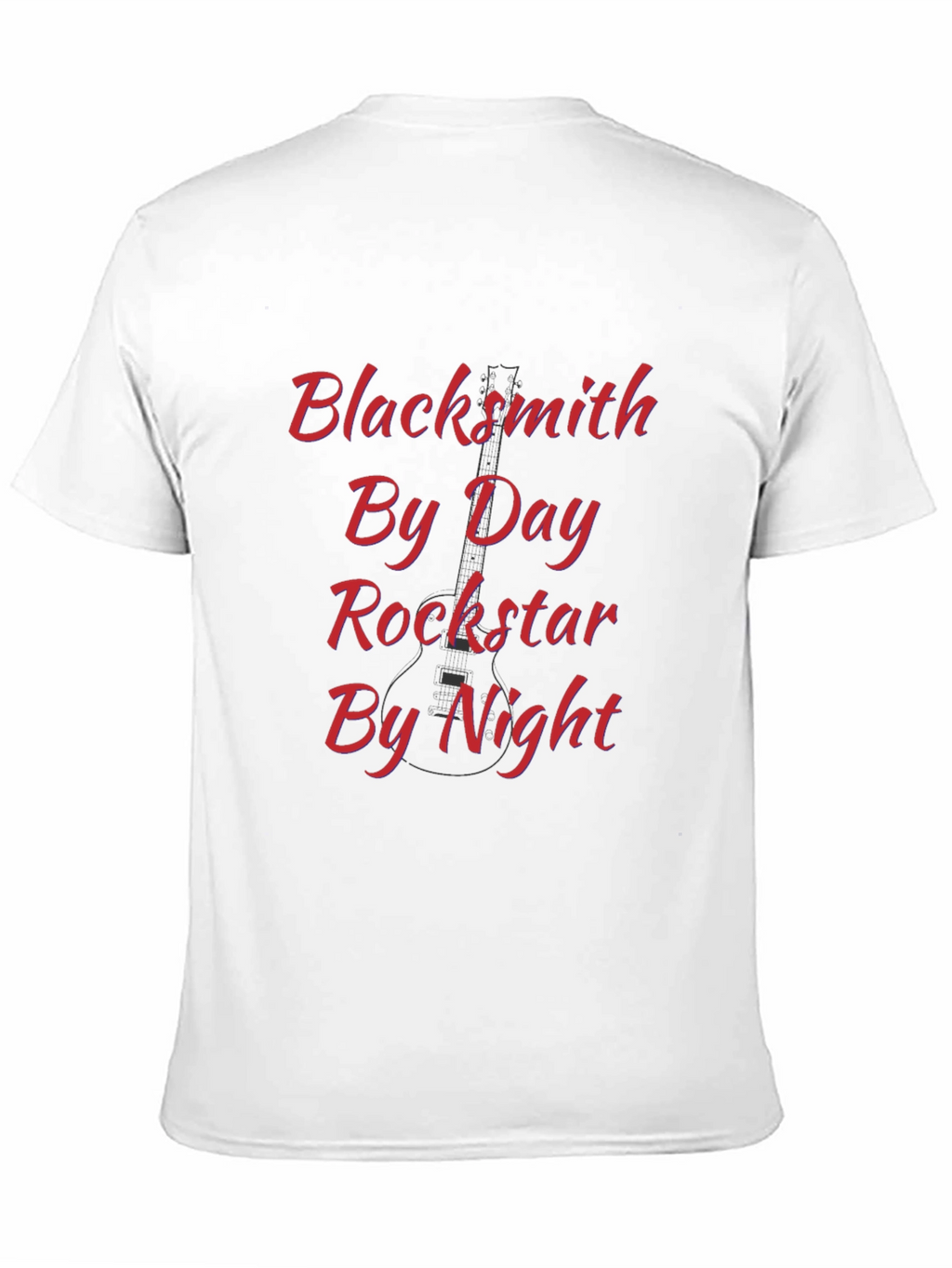 Blacksmith By Day Rockstar By Night Graphic T-Shirt