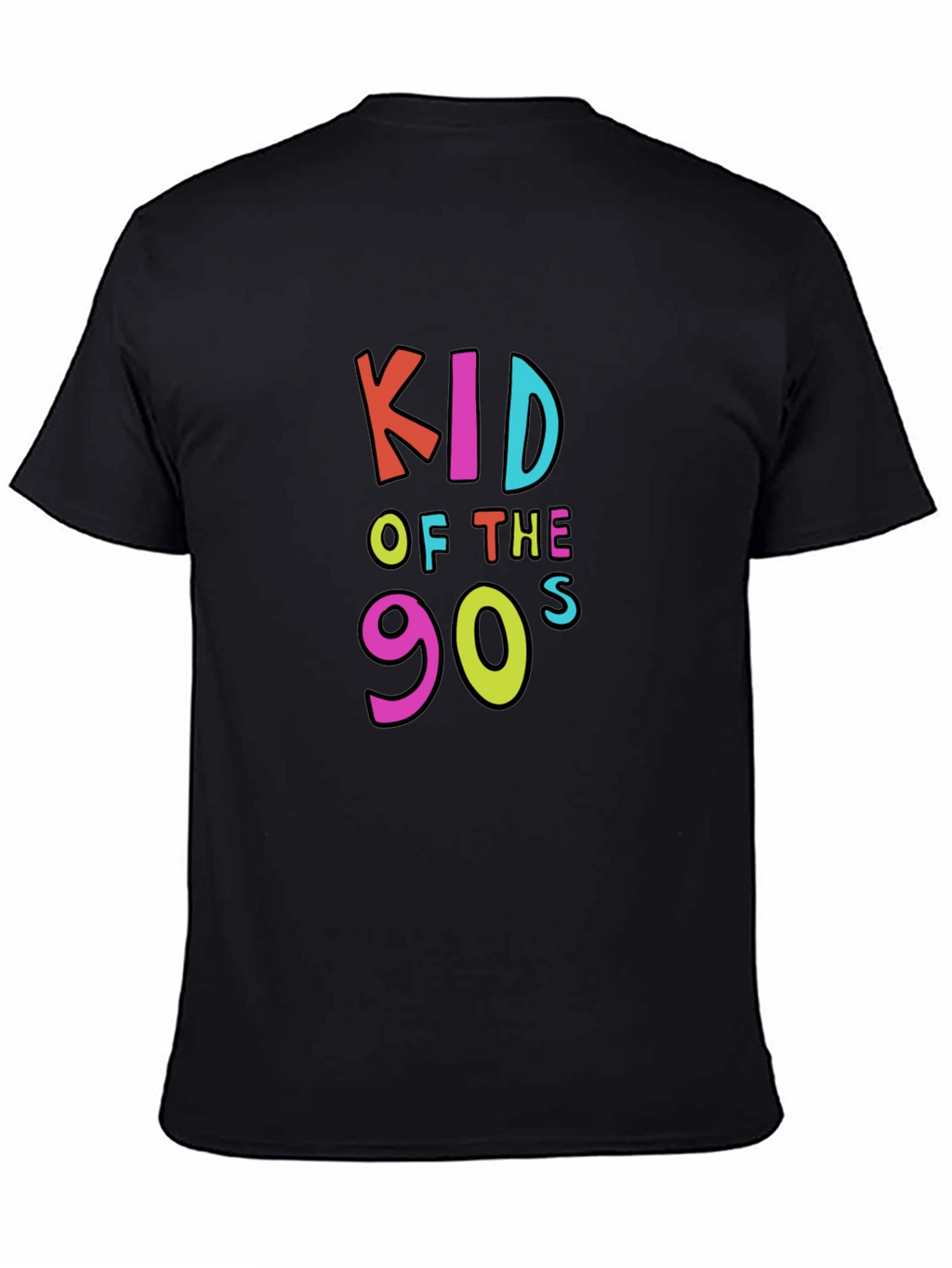 Kid of the 90s Black T-Shirt