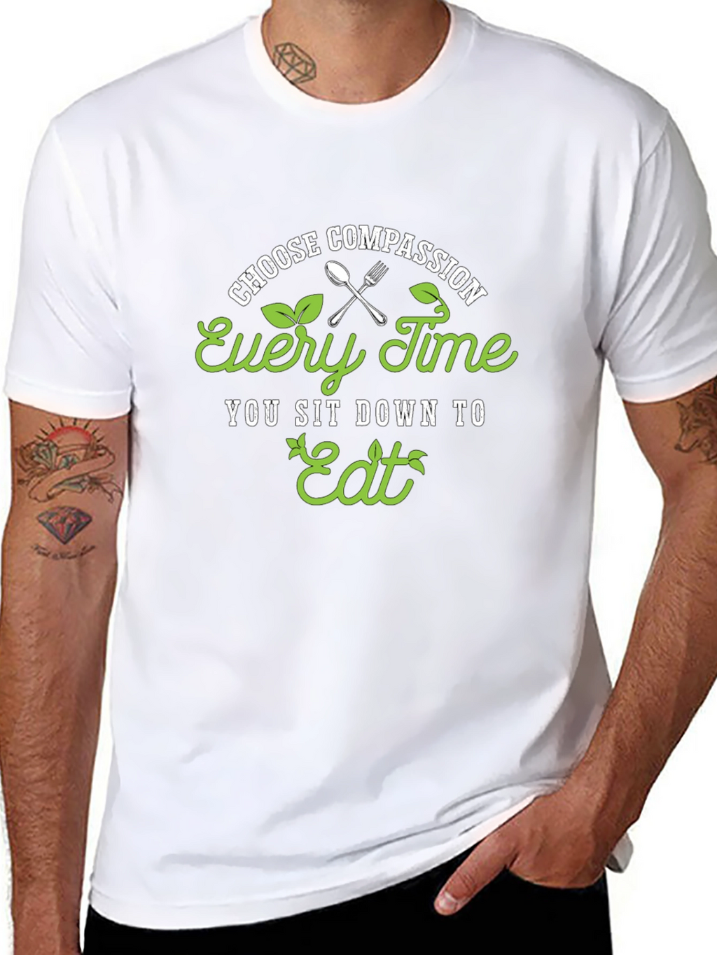 Vegan Lifestyle T-Shirt - Choose Compassion