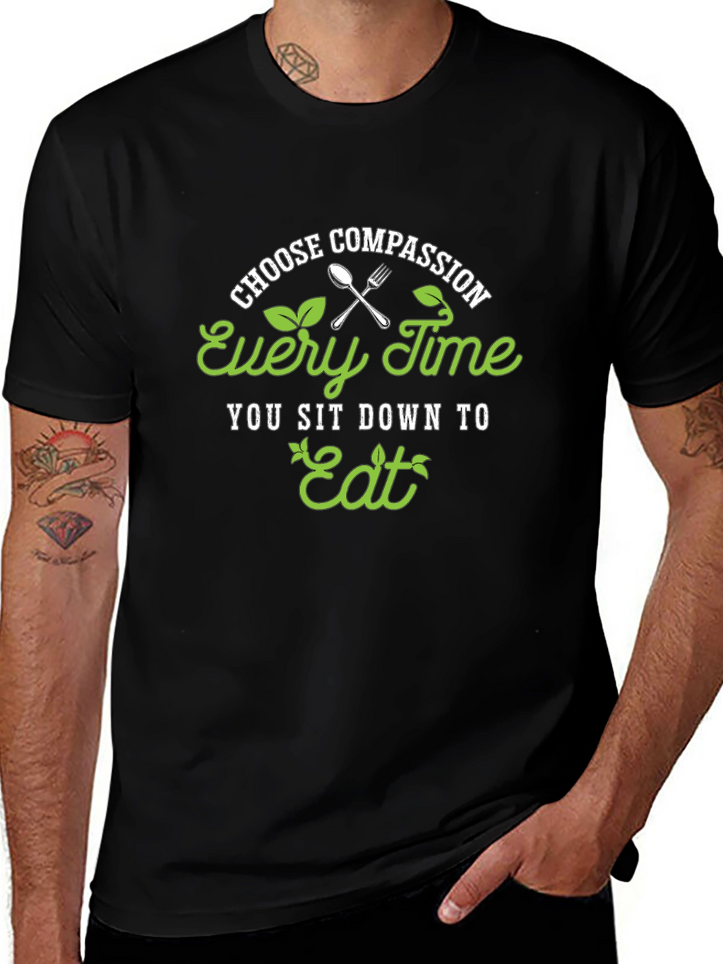 Vegan Lifestyle T-Shirt - Choose Compassion