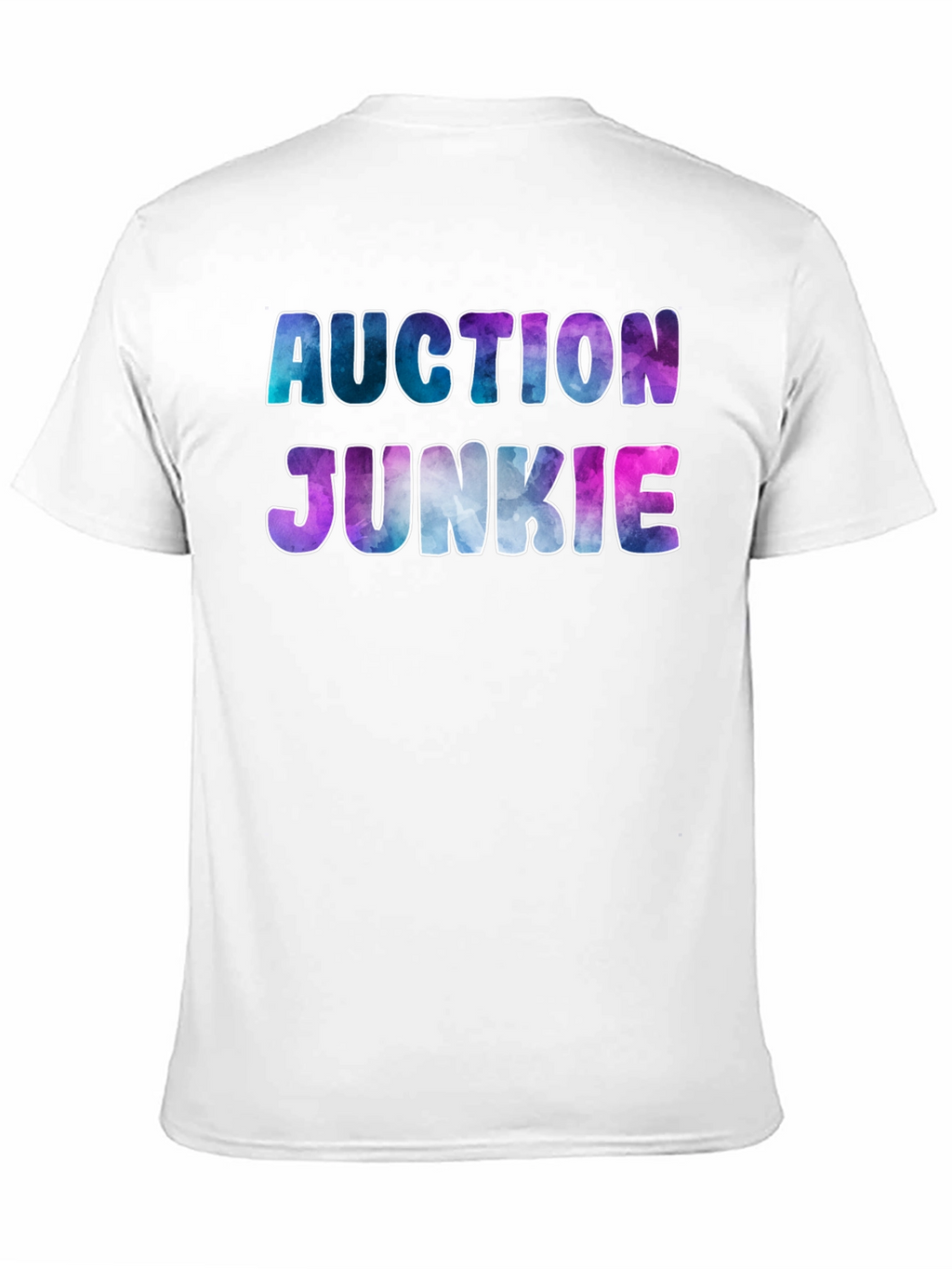 Auction Junkie Graphic T-Shirt - Galaxy Design