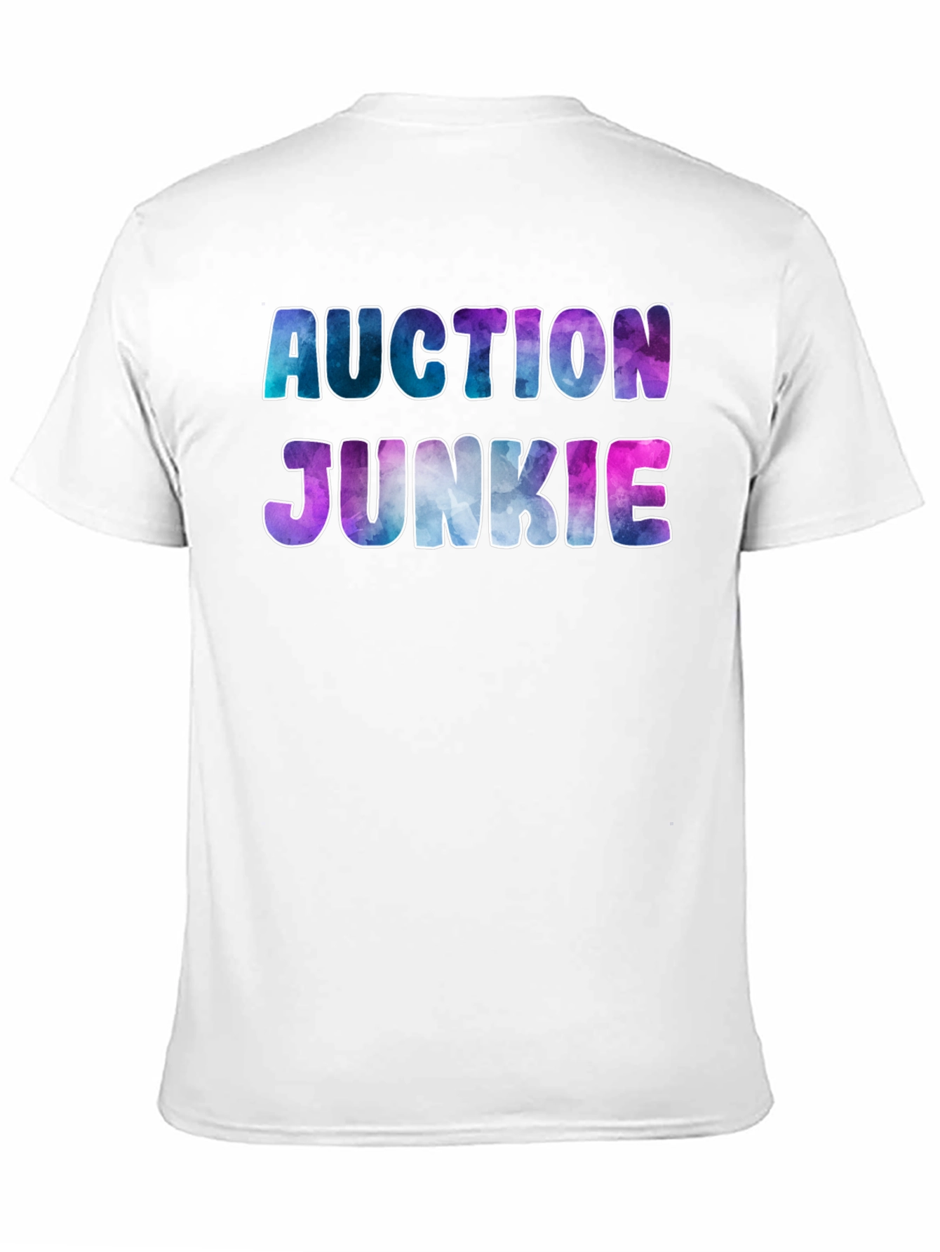 Auction Junkie Graphic T-Shirt - Galaxy Design