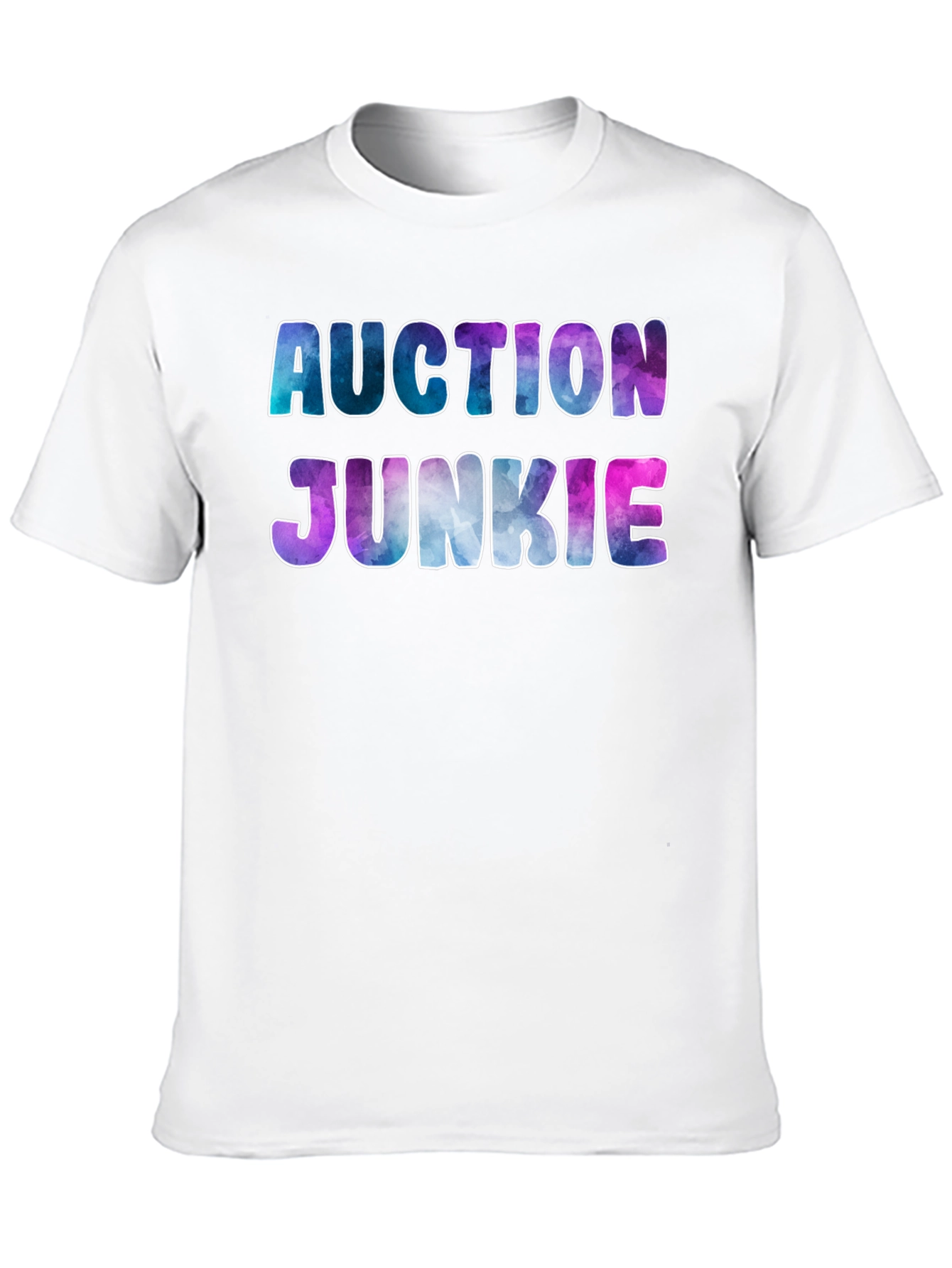 Auction Junkie Graphic T-Shirt - Galaxy Design