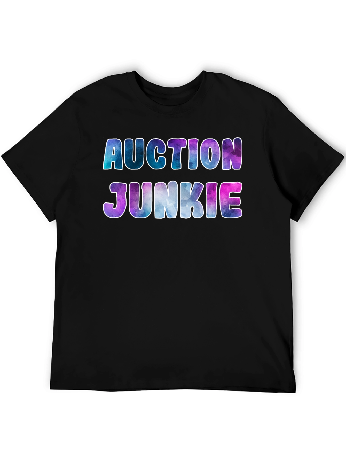 Auction Junkie Graphic T-Shirt - Galaxy Design