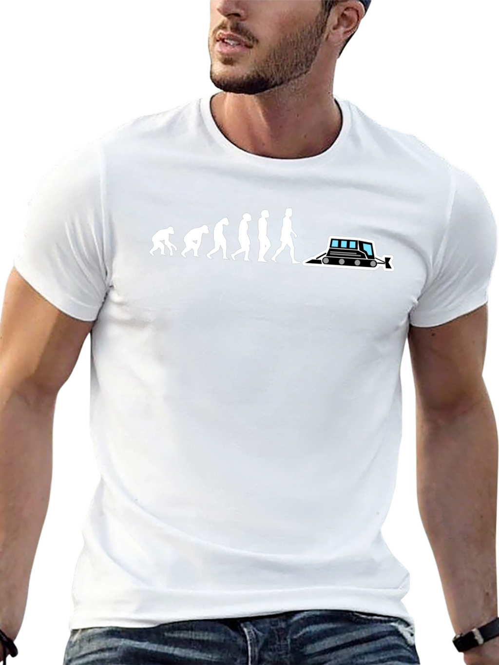 Evolution of Snow Removal T-Shirt