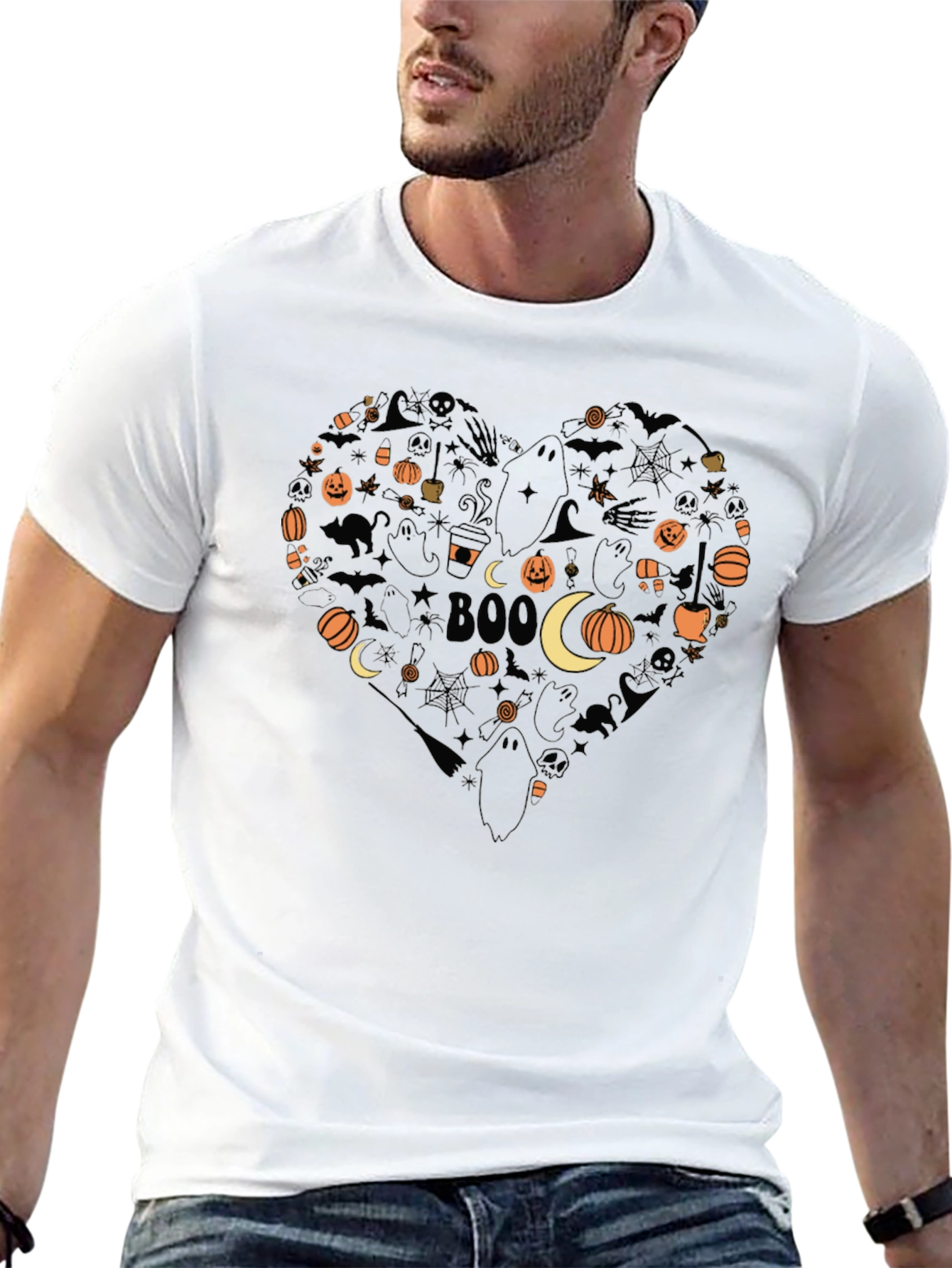 Halloween Heart Graphic Tee