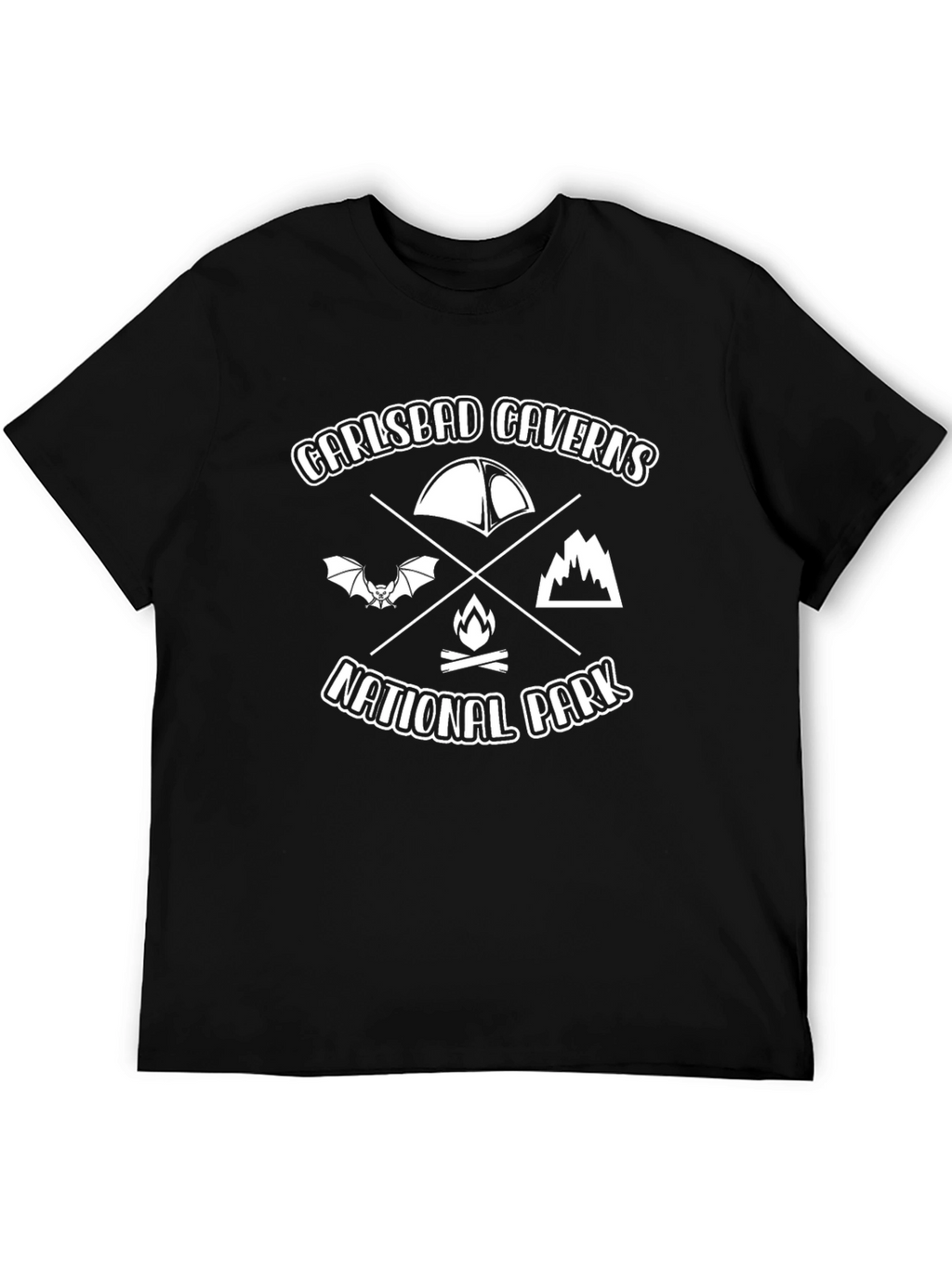 Carlsbad Caverns National Park Black T-Shirt