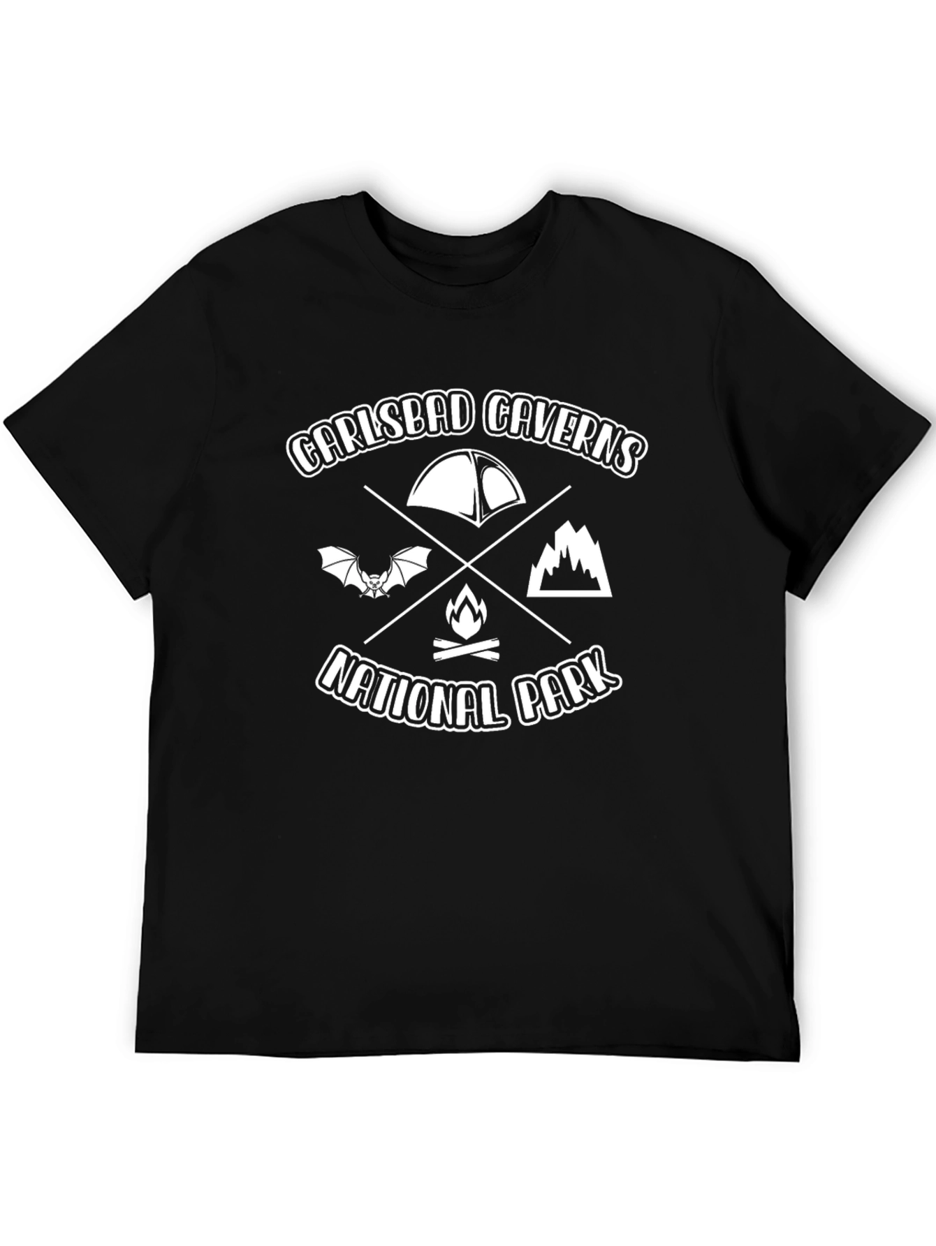 Carlsbad Caverns National Park Black T-Shirt