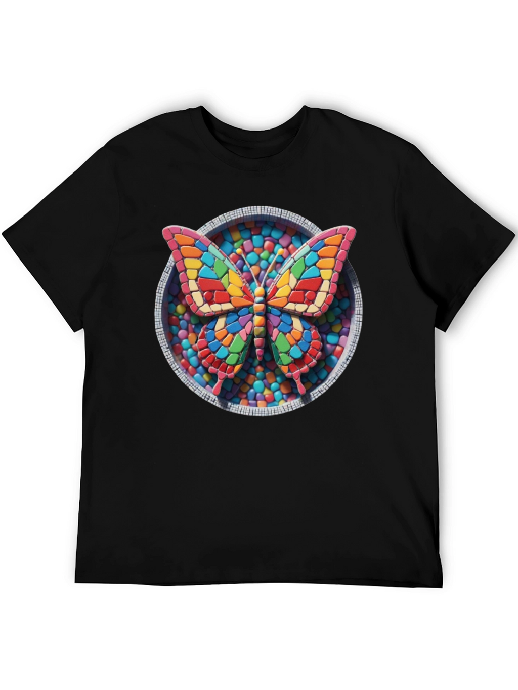 Butterfly Candy Mosaic Graphic Tee