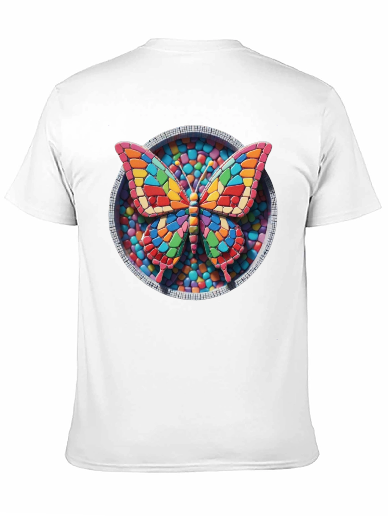 Butterfly Candy Mosaic Graphic Tee
