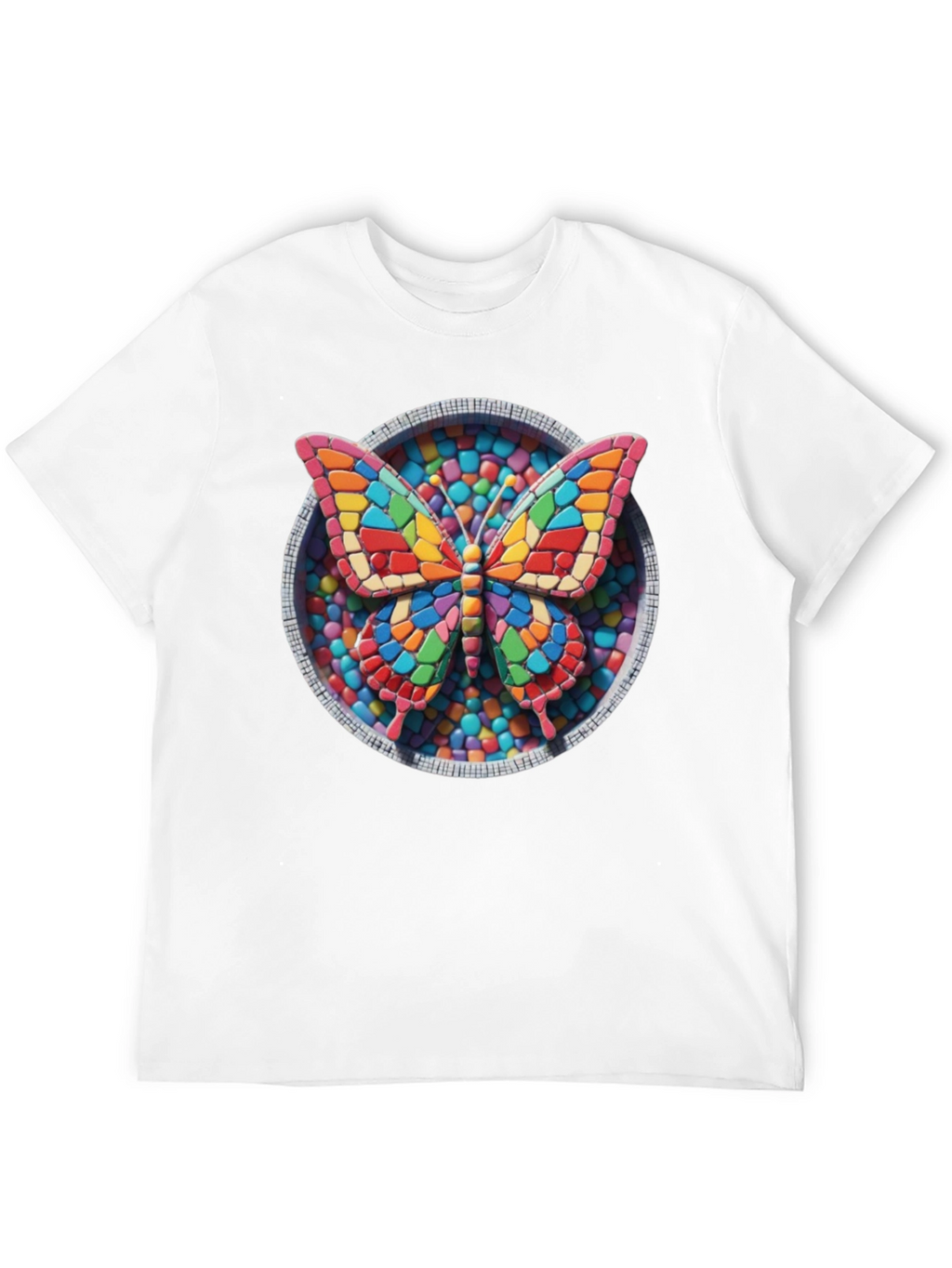 Butterfly Candy Mosaic Graphic Tee