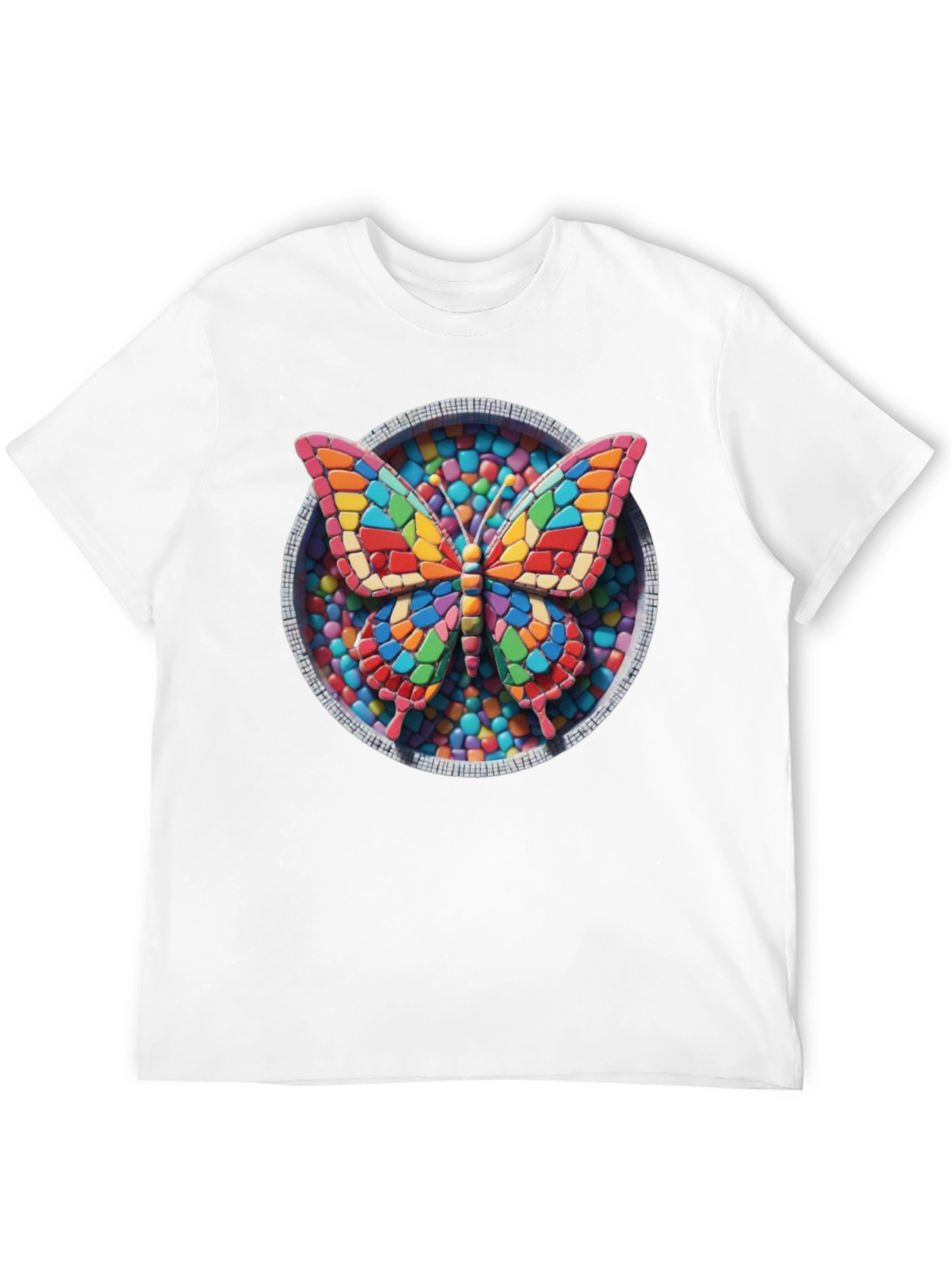 Butterfly Candy Mosaic Graphic Tee