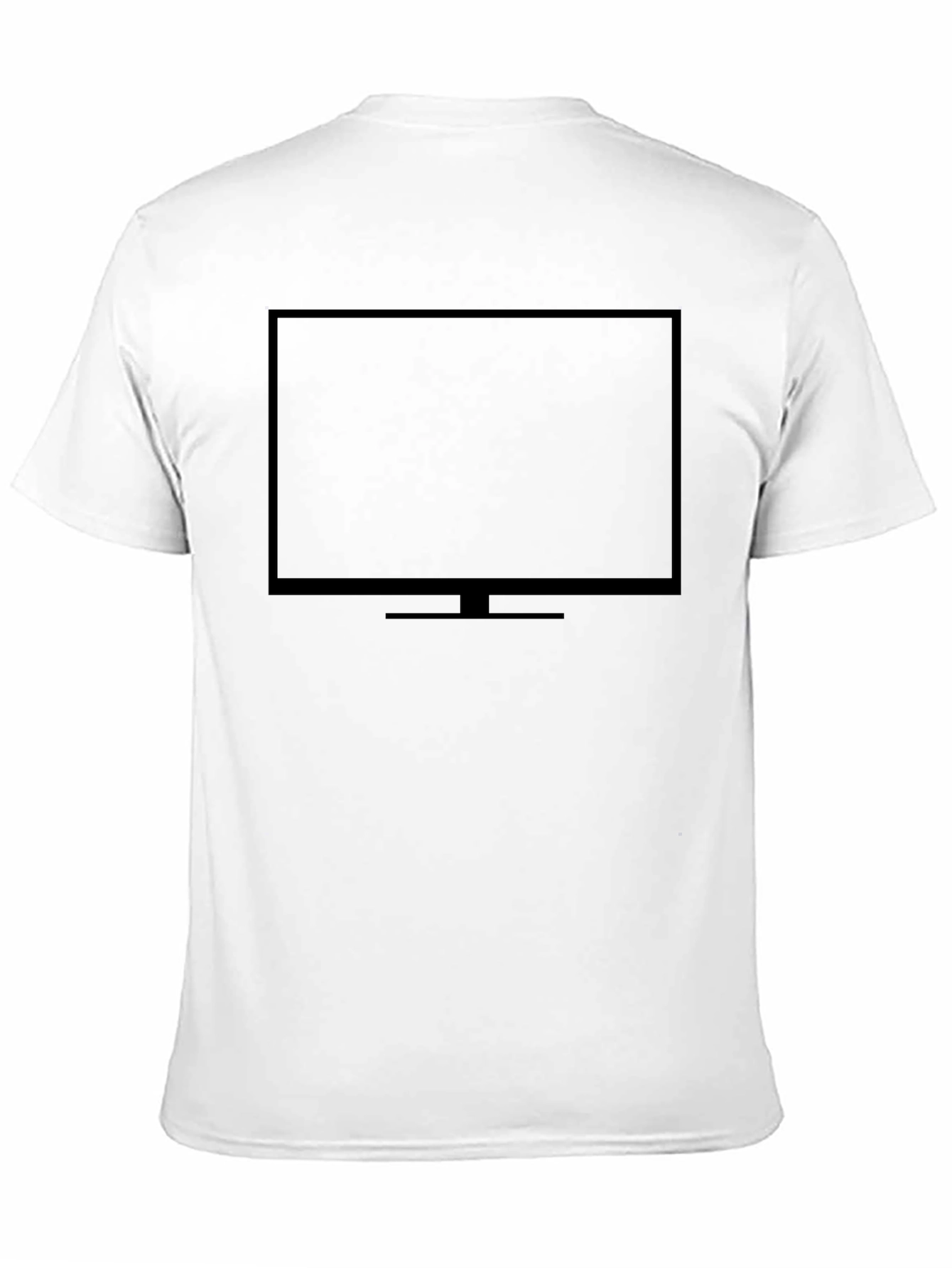 Graphic Tee - TV Screen Black T-Shirt