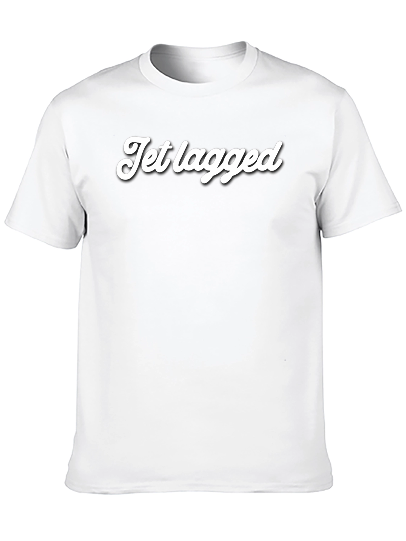 Jet Lagged Black T-Shirt - Stylish and Comfortable