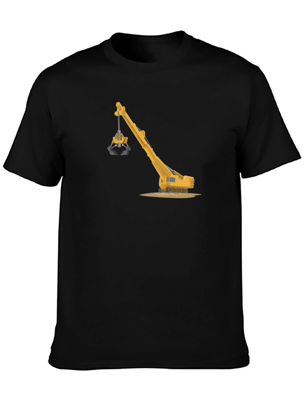 Crane Graphic T-Shirt - Heavy Equipment Tee