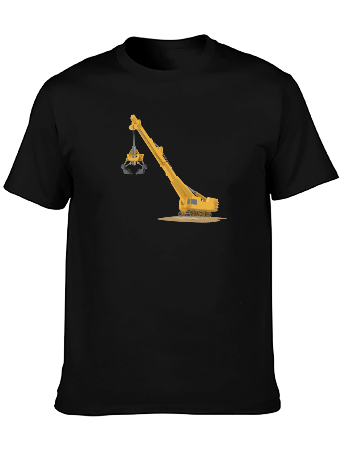 Crane Graphic T-Shirt - Heavy Equipment Tee