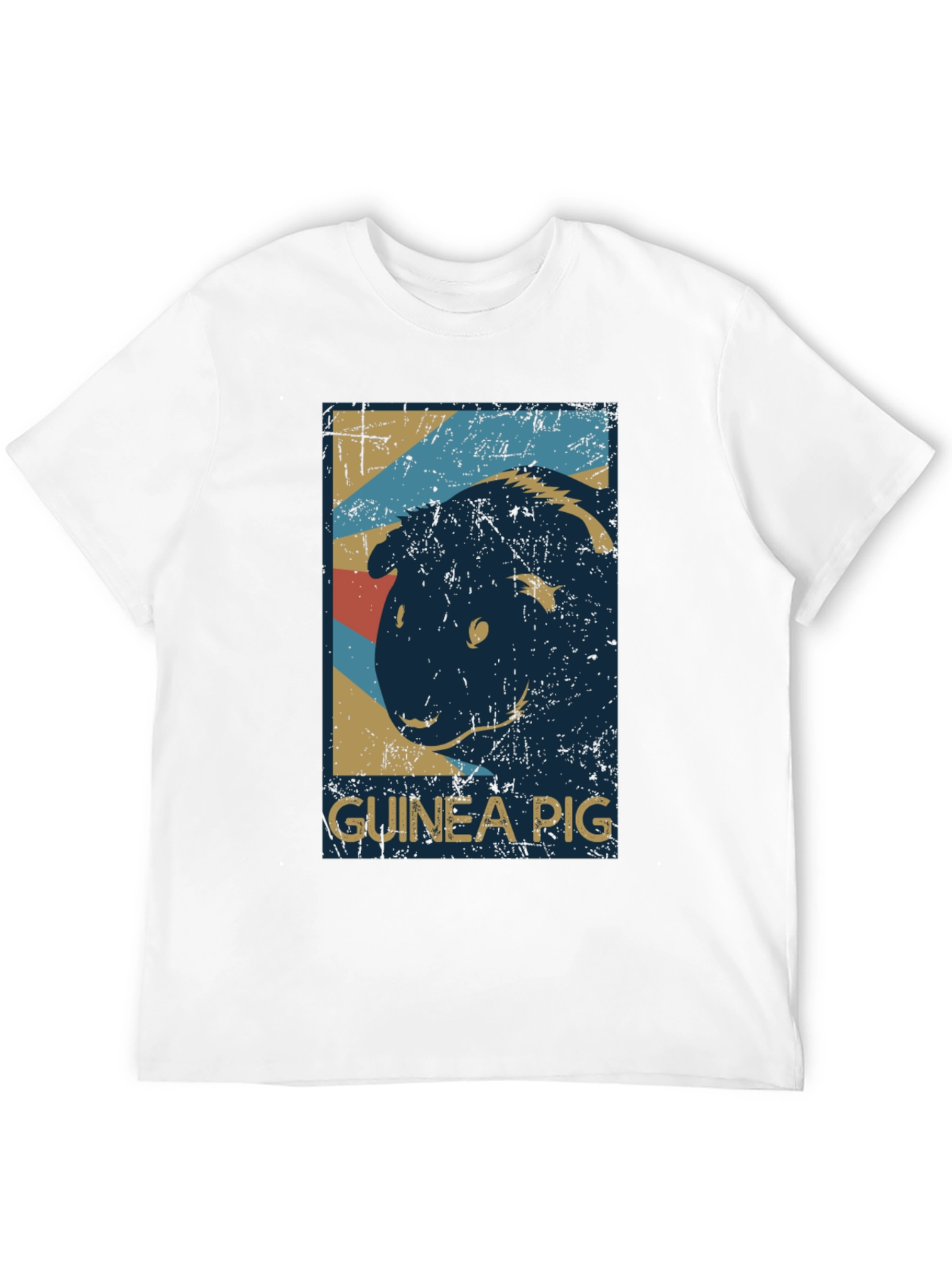 Vintage Guinea Pig Graphic Tee - Soft Cotton Comfort