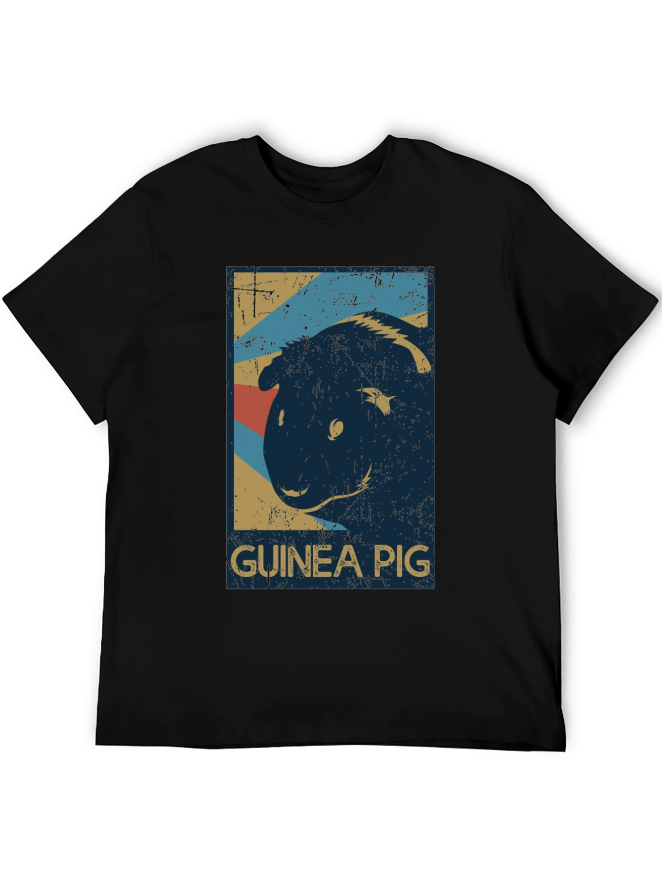 Vintage Guinea Pig Graphic Tee - Soft Cotton Comfort