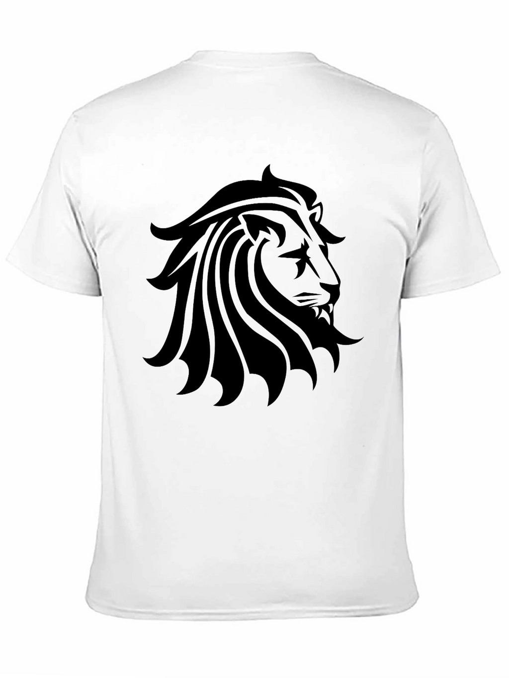 Lion Graphic Print T-Shirt - Stylish Menswear