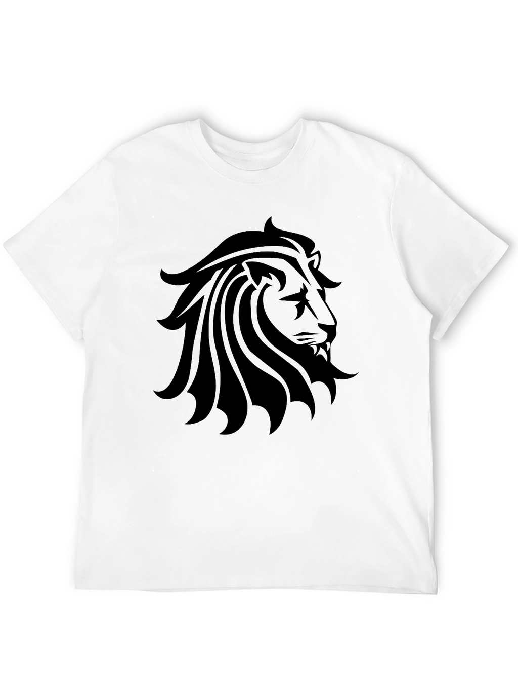 Lion Graphic Print T-Shirt - Stylish Menswear