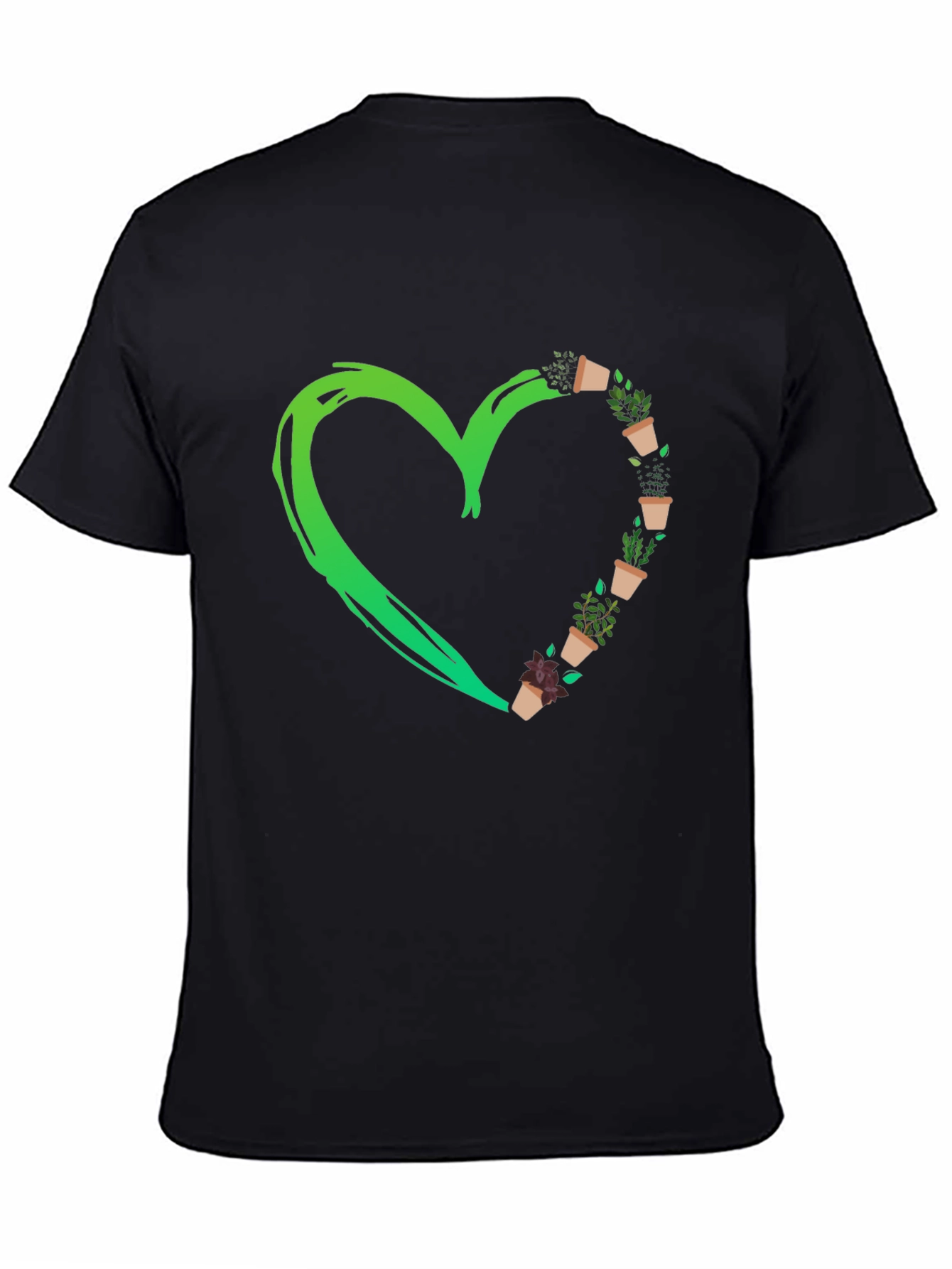 Green Heart Plant Lover T-Shirt