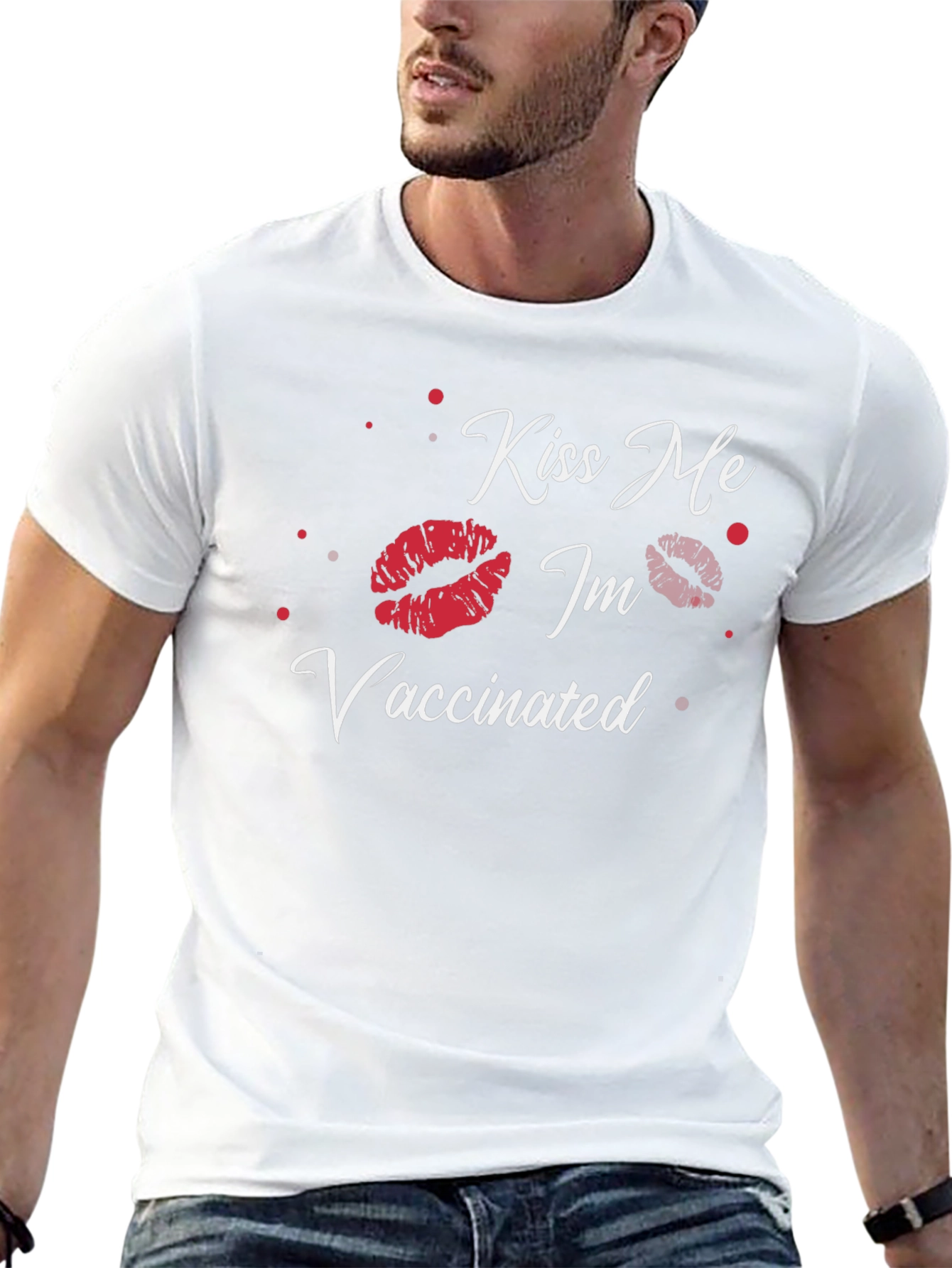 Kiss Me Im Vaccinated T-Shirt