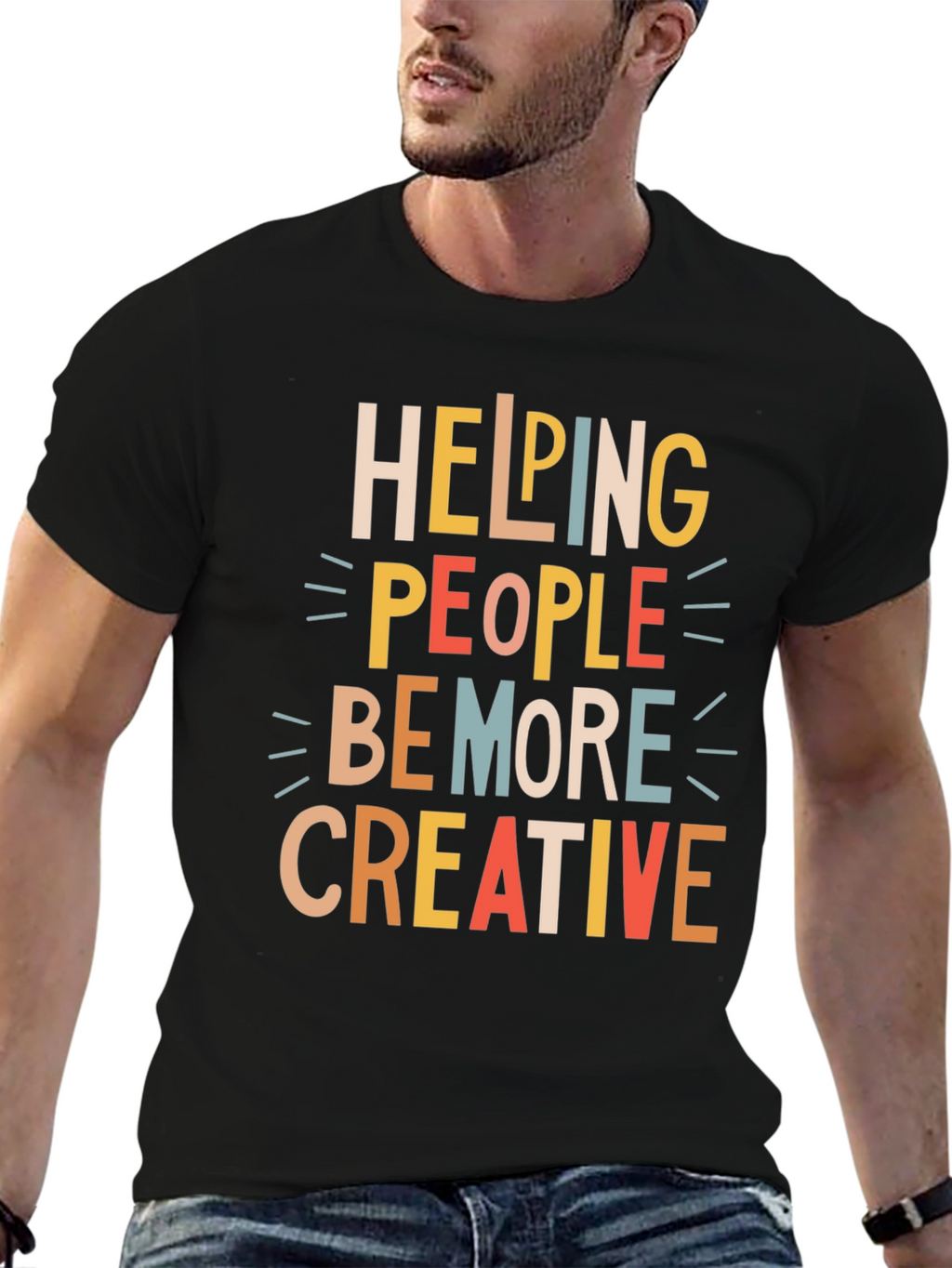 Helping People Be More Creative Graphic Tee