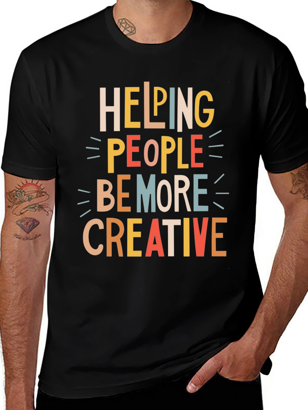 Helping People Be More Creative Graphic Tee