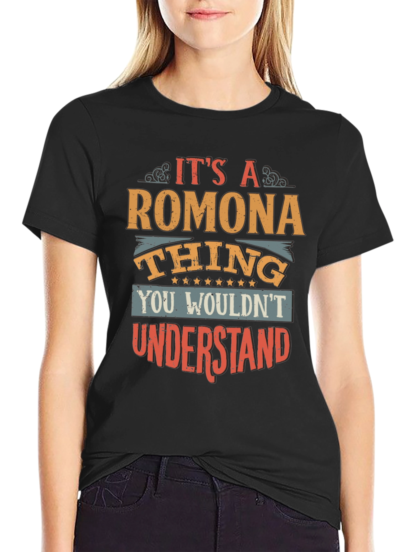 Romona Thing - Funny Custom Name T-Shirt
