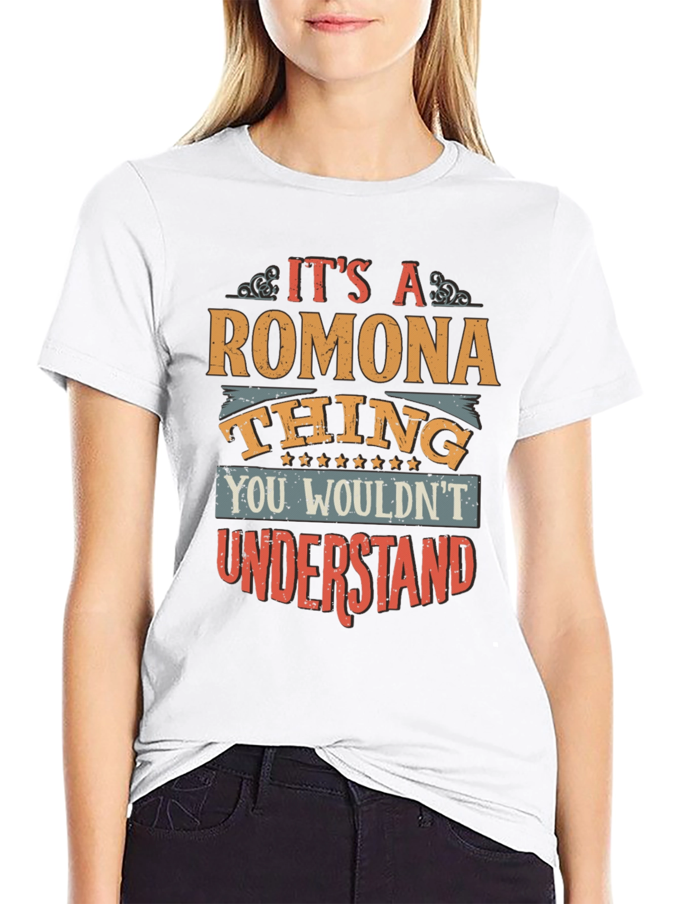 Romona Thing - Funny Custom Name T-Shirt