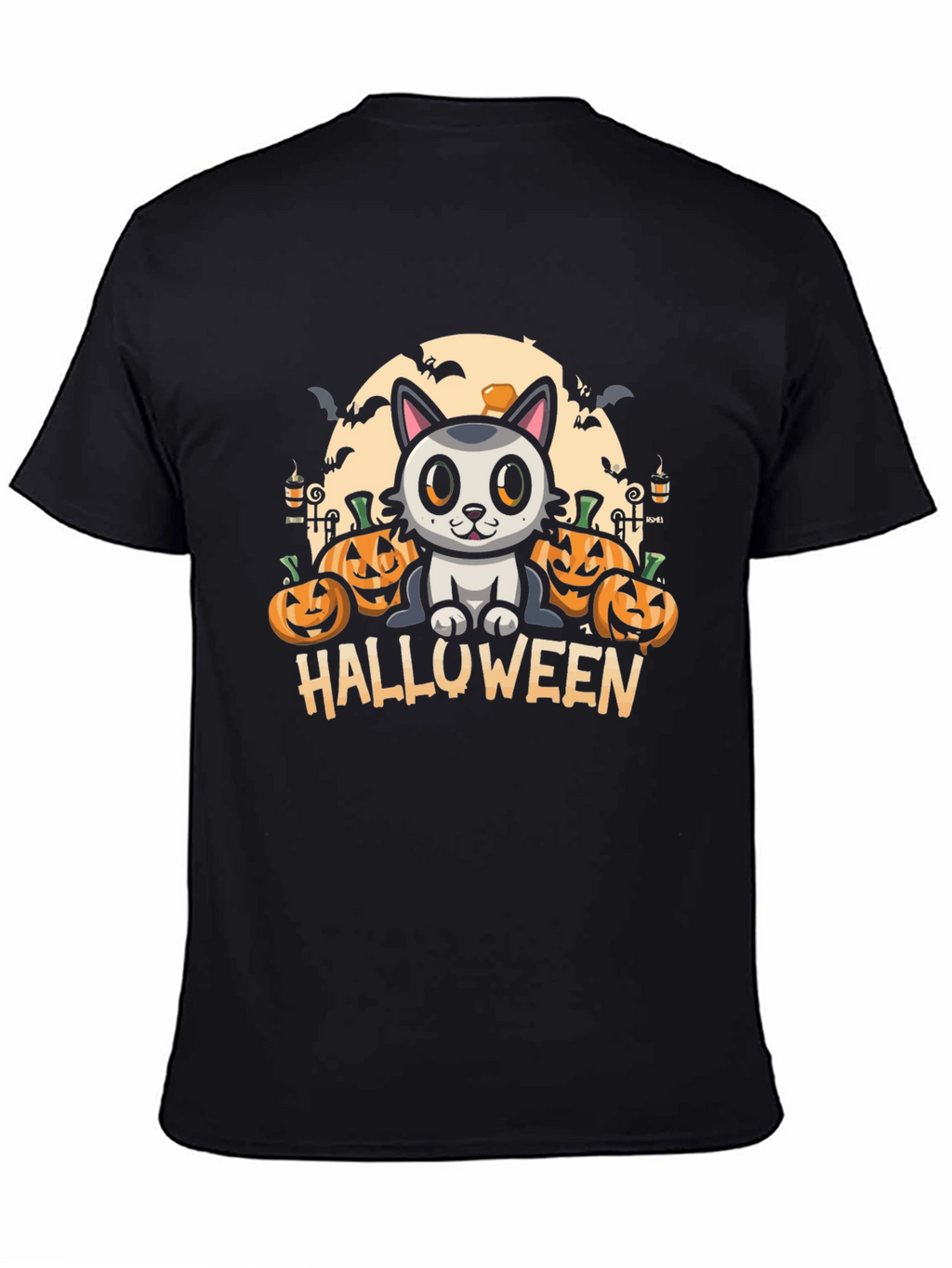 Halloween Cat T-Shirt