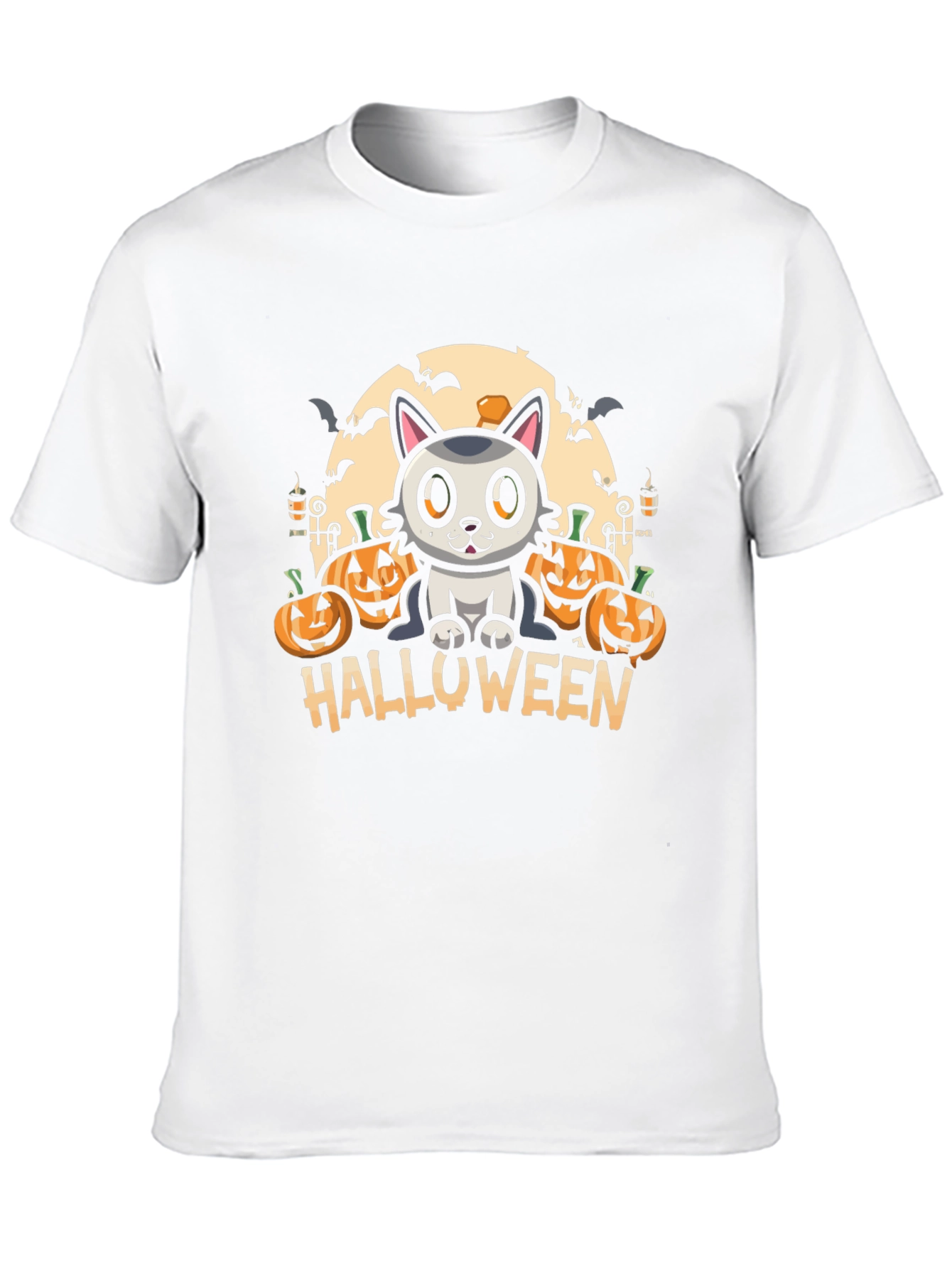 Halloween Cat T-Shirt