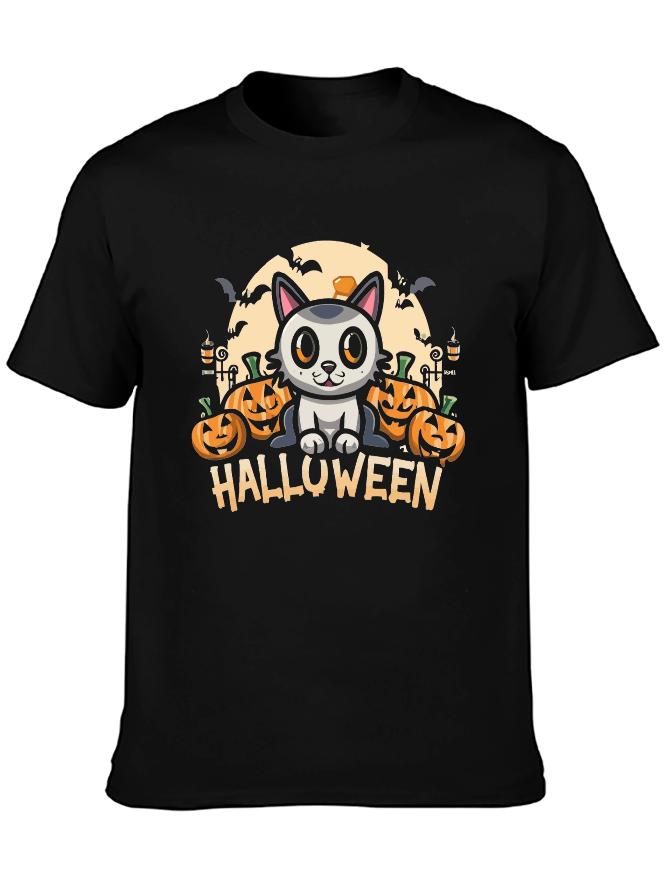 Halloween Cat T-Shirt