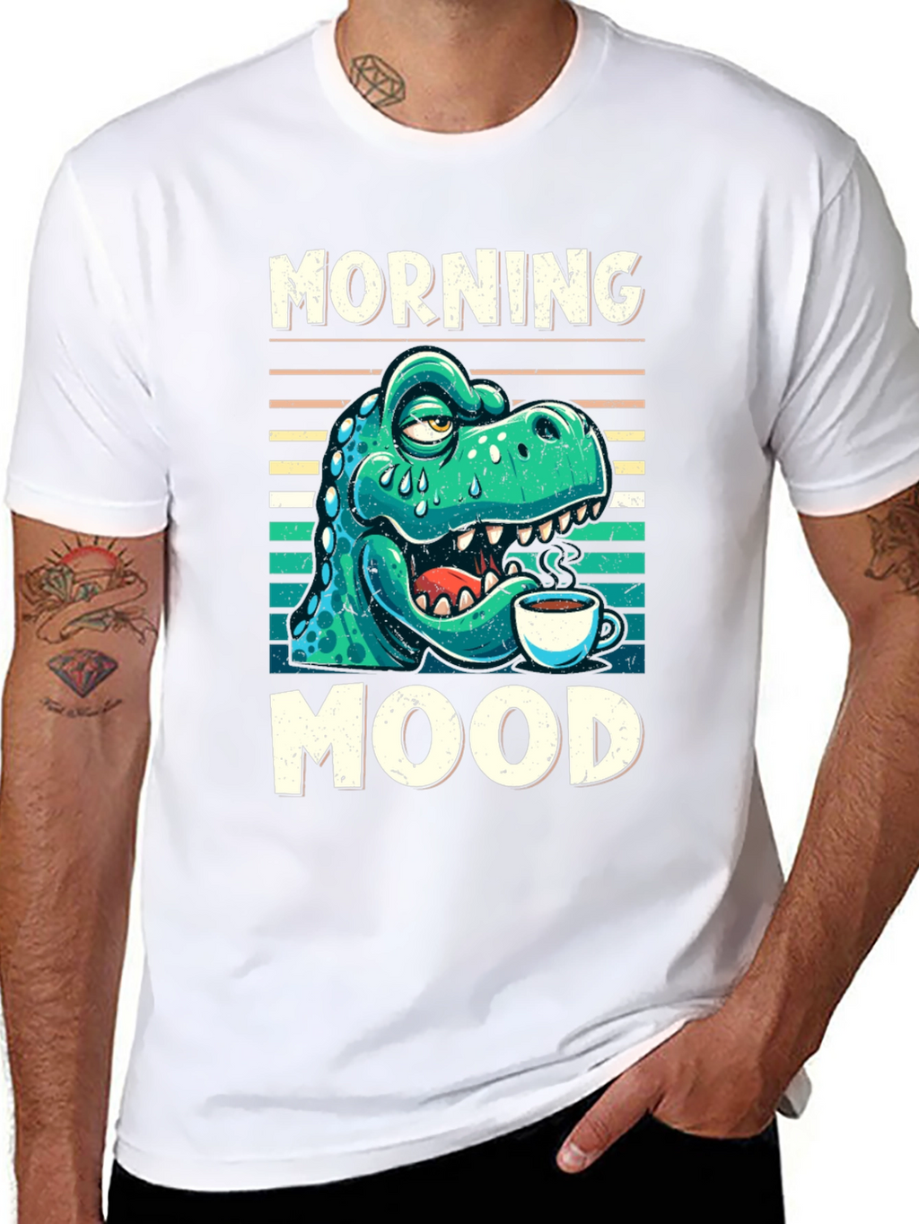 Morning Mood Dinosaur T-Shirt