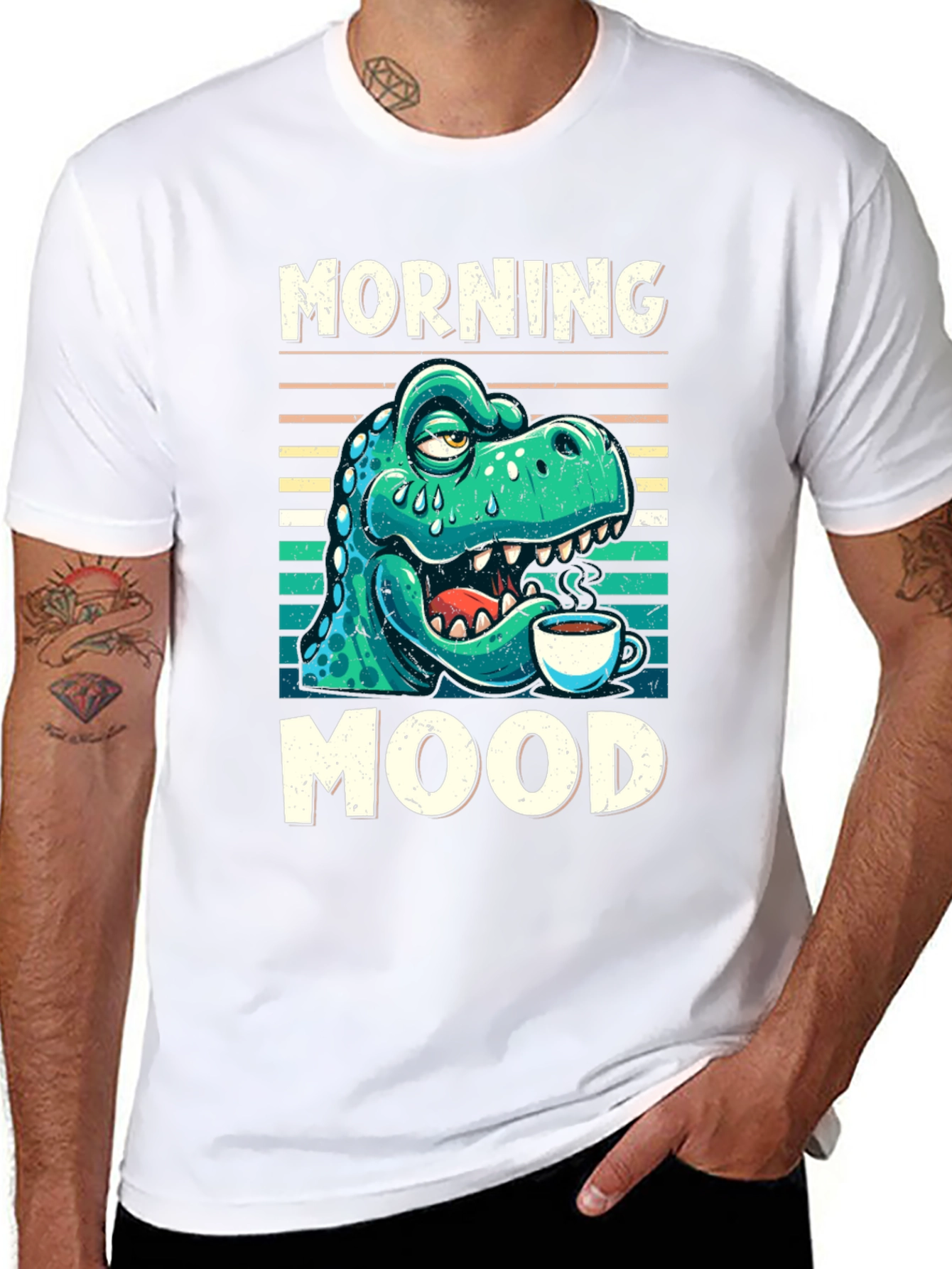 Morning Mood Dinosaur T-Shirt