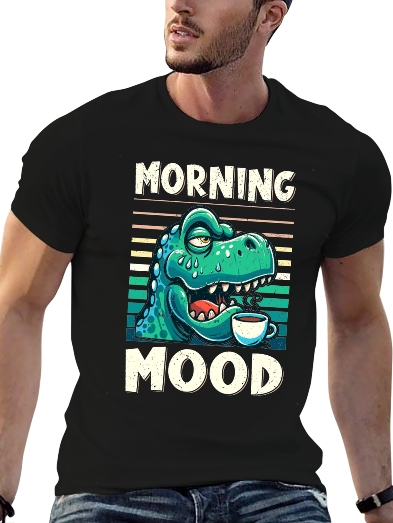 Morning Mood Dinosaur T-Shirt