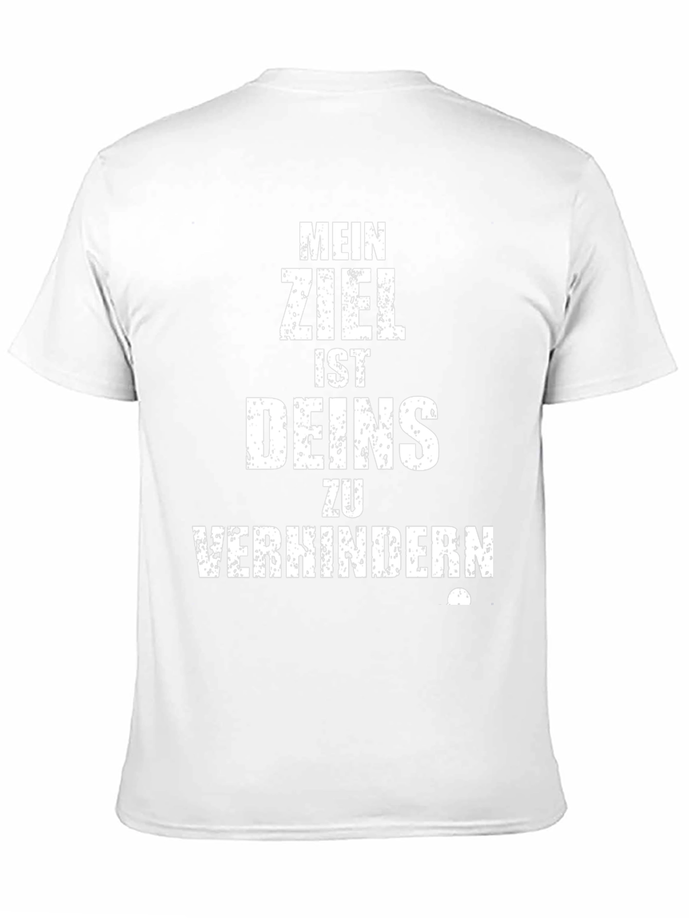 Mens Black T-Shirt - Funny German Saying