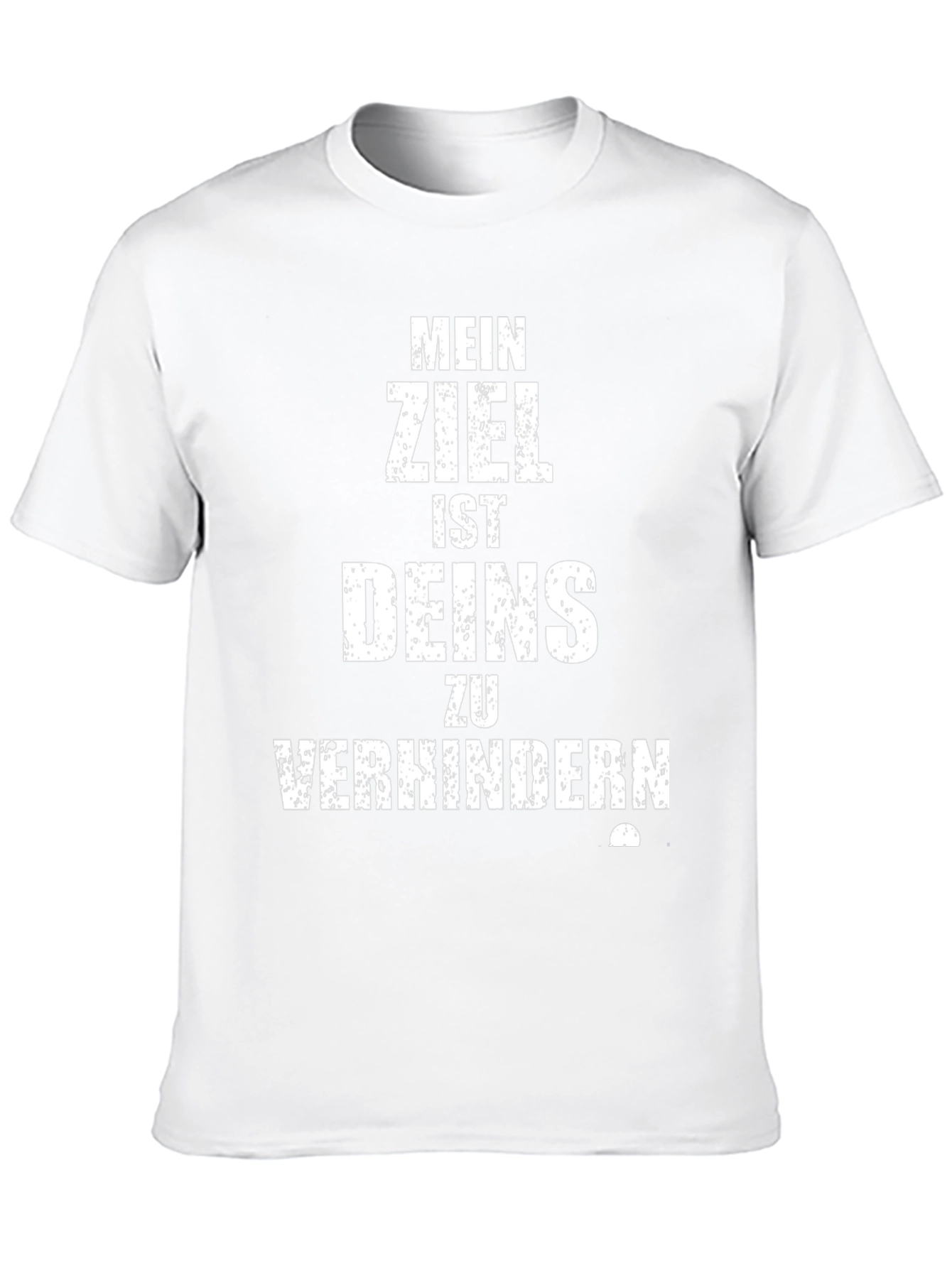 Mens Black T-Shirt - Funny German Saying