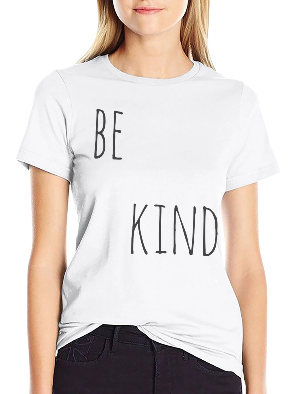 Be Kind Black Graphic T-Shirt