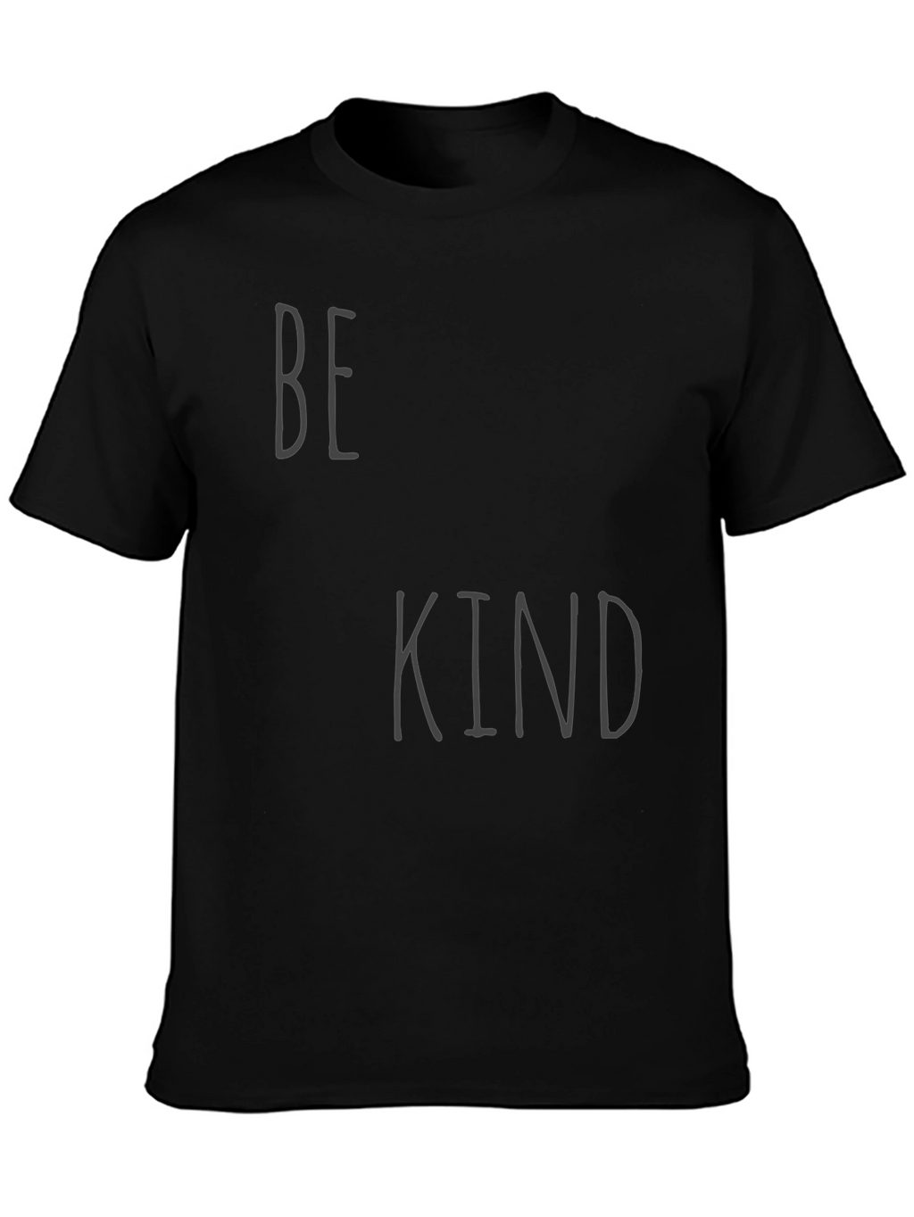 Be Kind Black Graphic T-Shirt