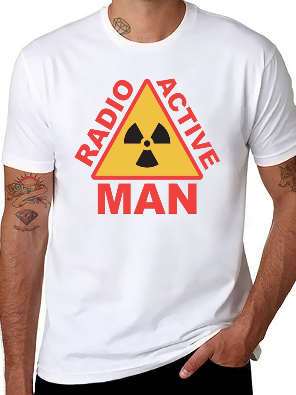 Radioactive Man T-Shirt - Nuclear Symbol Tee