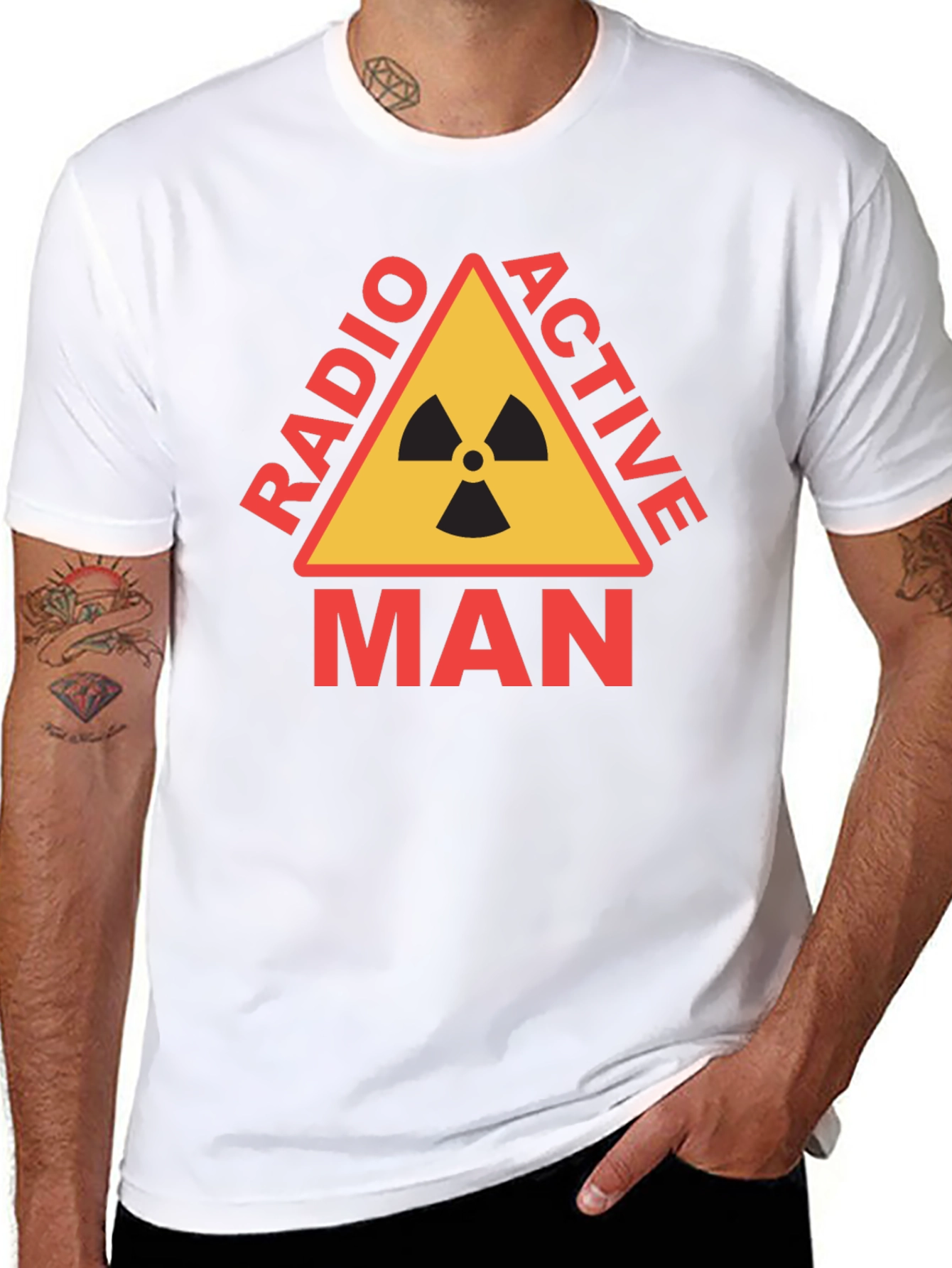 Radioactive Man T-Shirt - Nuclear Symbol Tee