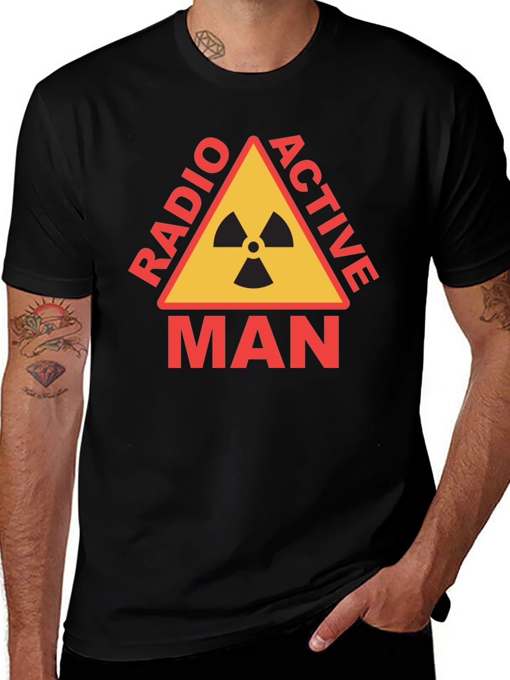 Radioactive Man T-Shirt - Nuclear Symbol Tee