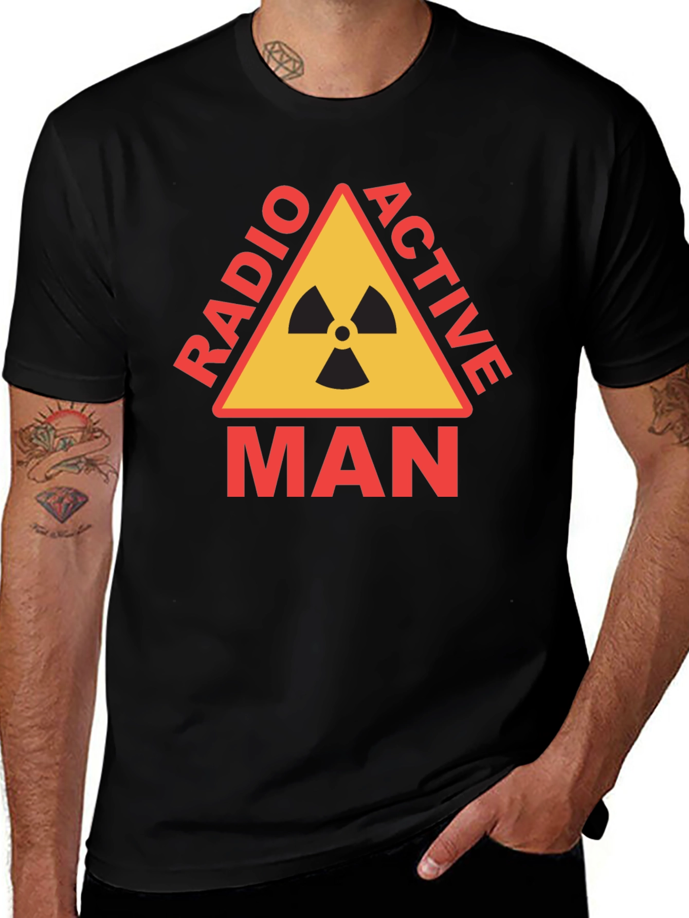 Radioactive Man T-Shirt - Nuclear Symbol Tee