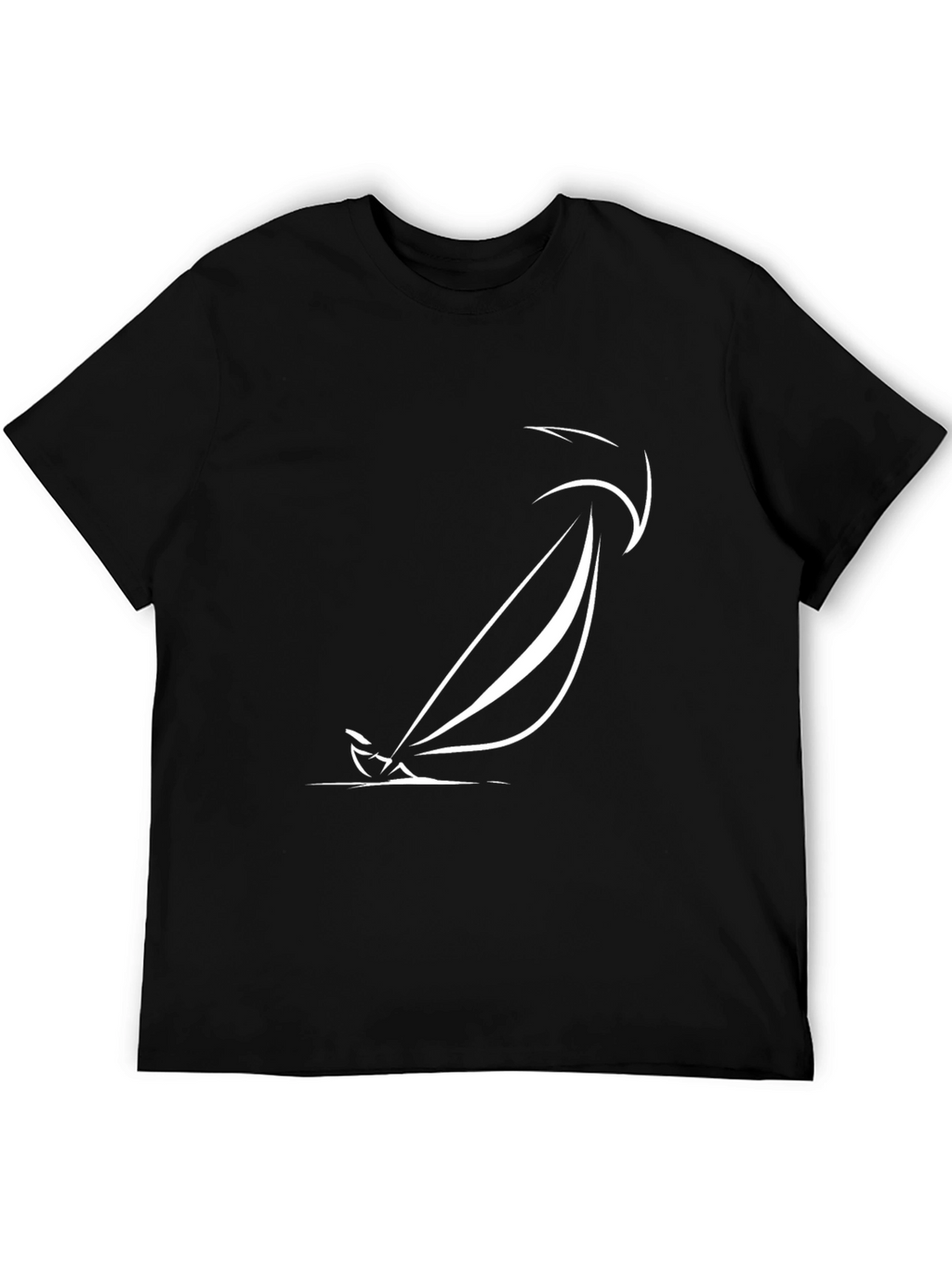 Sailing Graphic Tee - Modern Minimalist Design