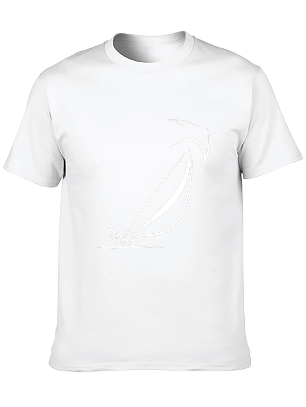 Sailing Graphic Tee - Modern Minimalist Design